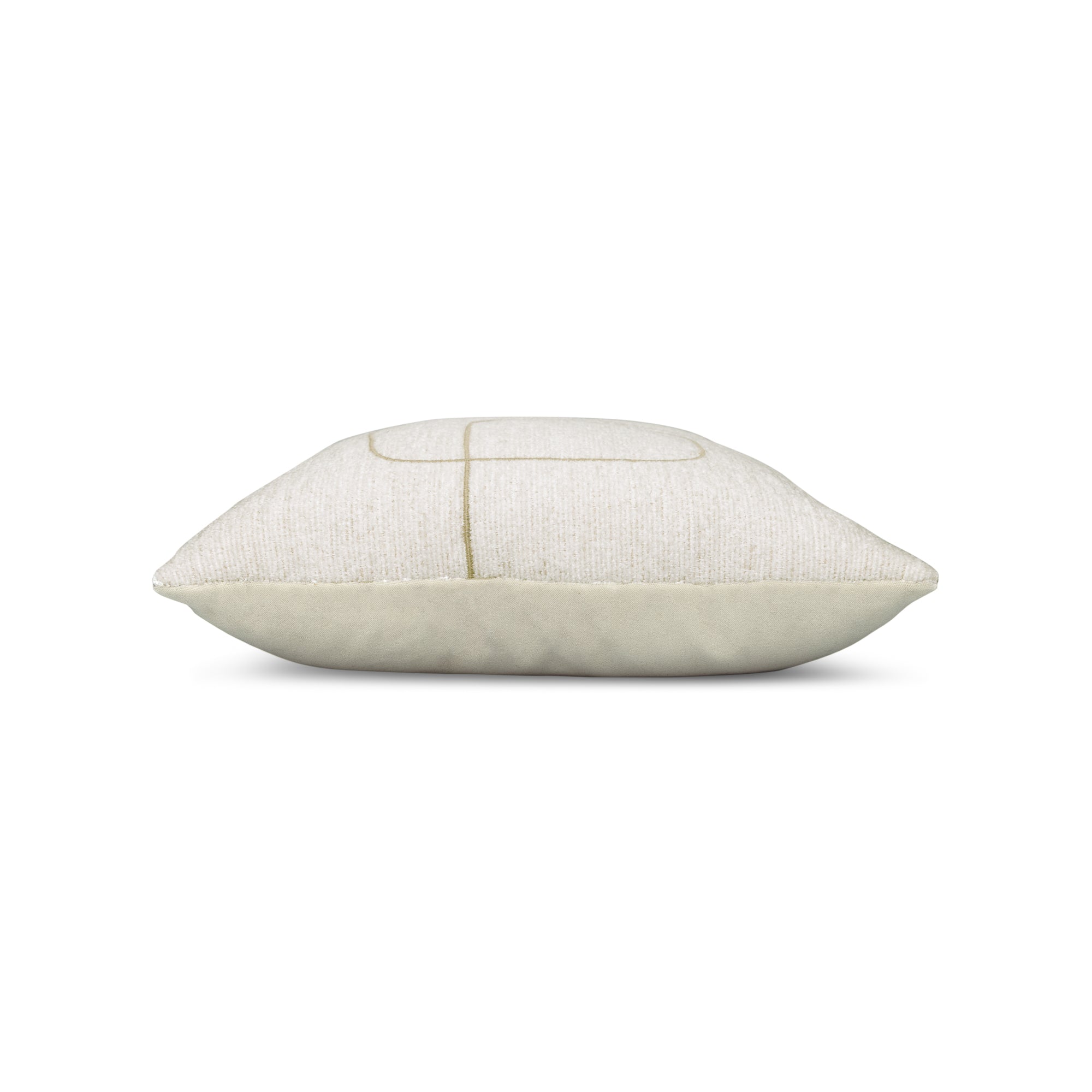 Linear Luxe Oyster Pillow