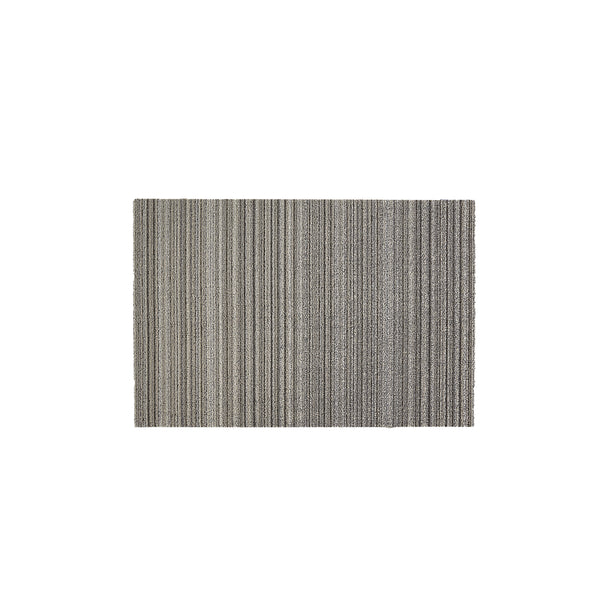 Skinny Stripe Shag Utility Mat in Birch