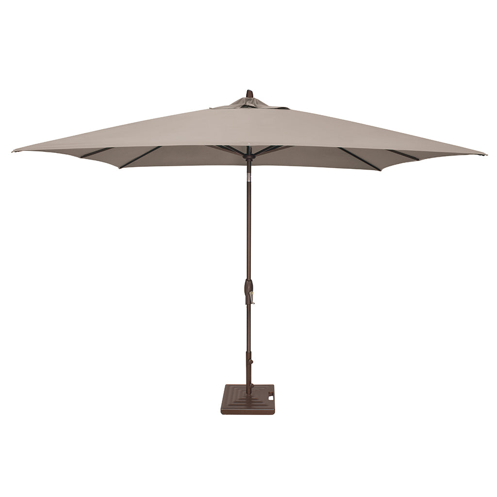8x10' Bronze Frame Market Umbrella - Auto Tilt