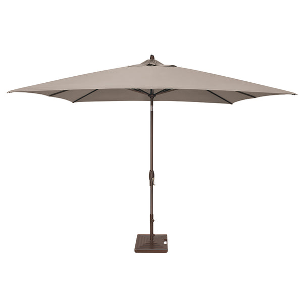 Auto Tilt 8x10' Market Umbrella - Bronze Frame