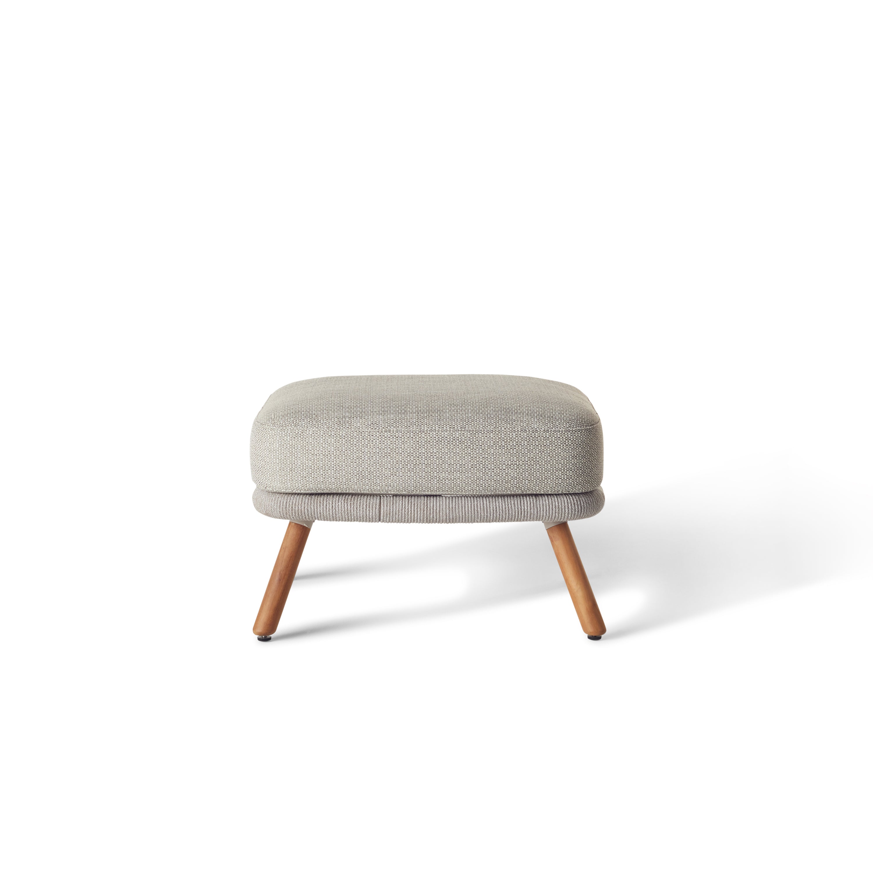 Avila Teak Ottoman