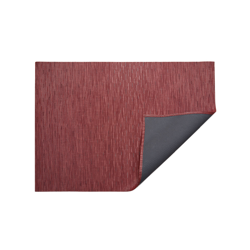 Bamboo Rug | Cranberry