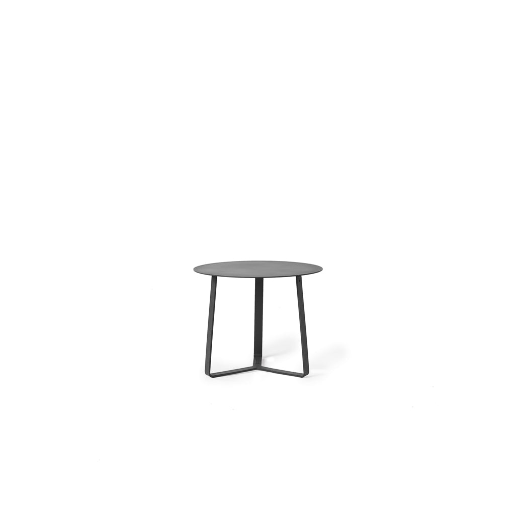 Apollo Side Table in Charcoal Aluminum