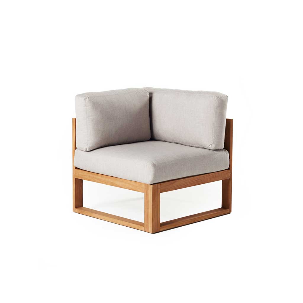 Belvedere Sectional Corner in Teak