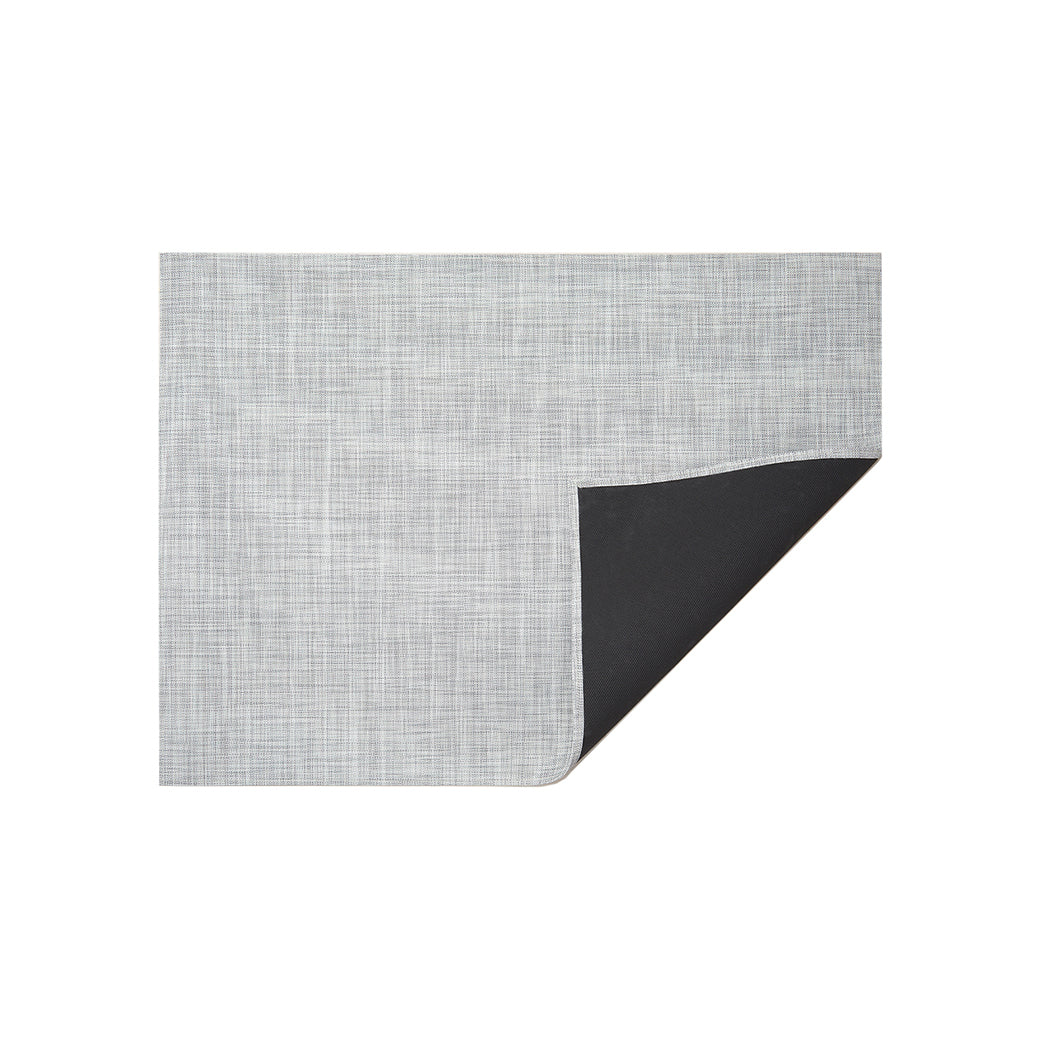 Mini Basketweave Rug in Mist