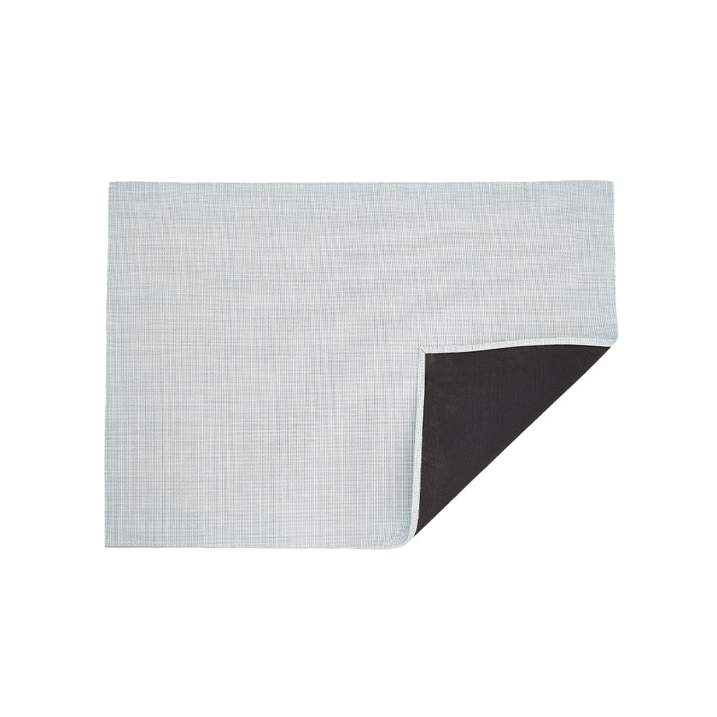 Mini Basketweave Rug in Sky