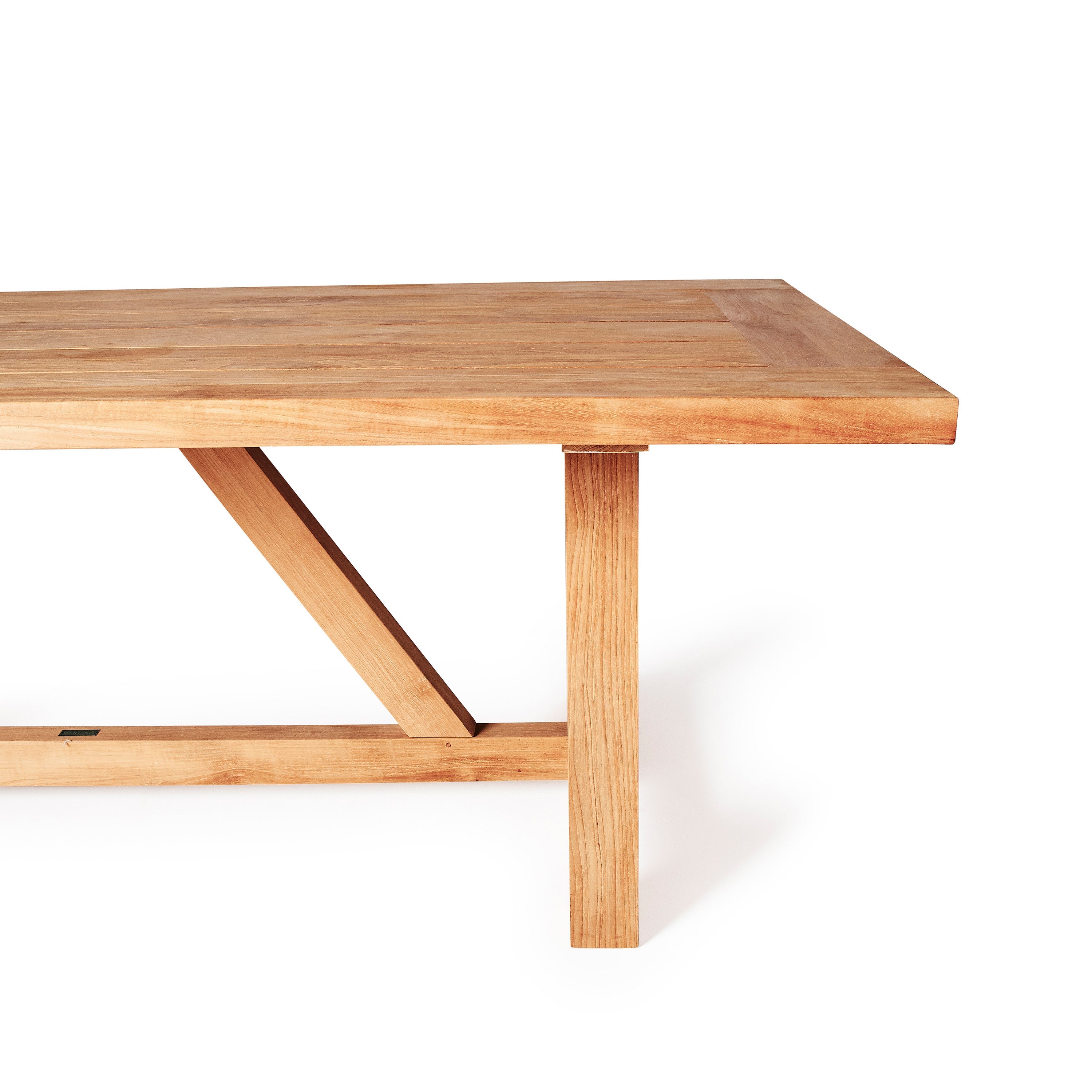 Madera 118" Vintage Beam Table in Teak