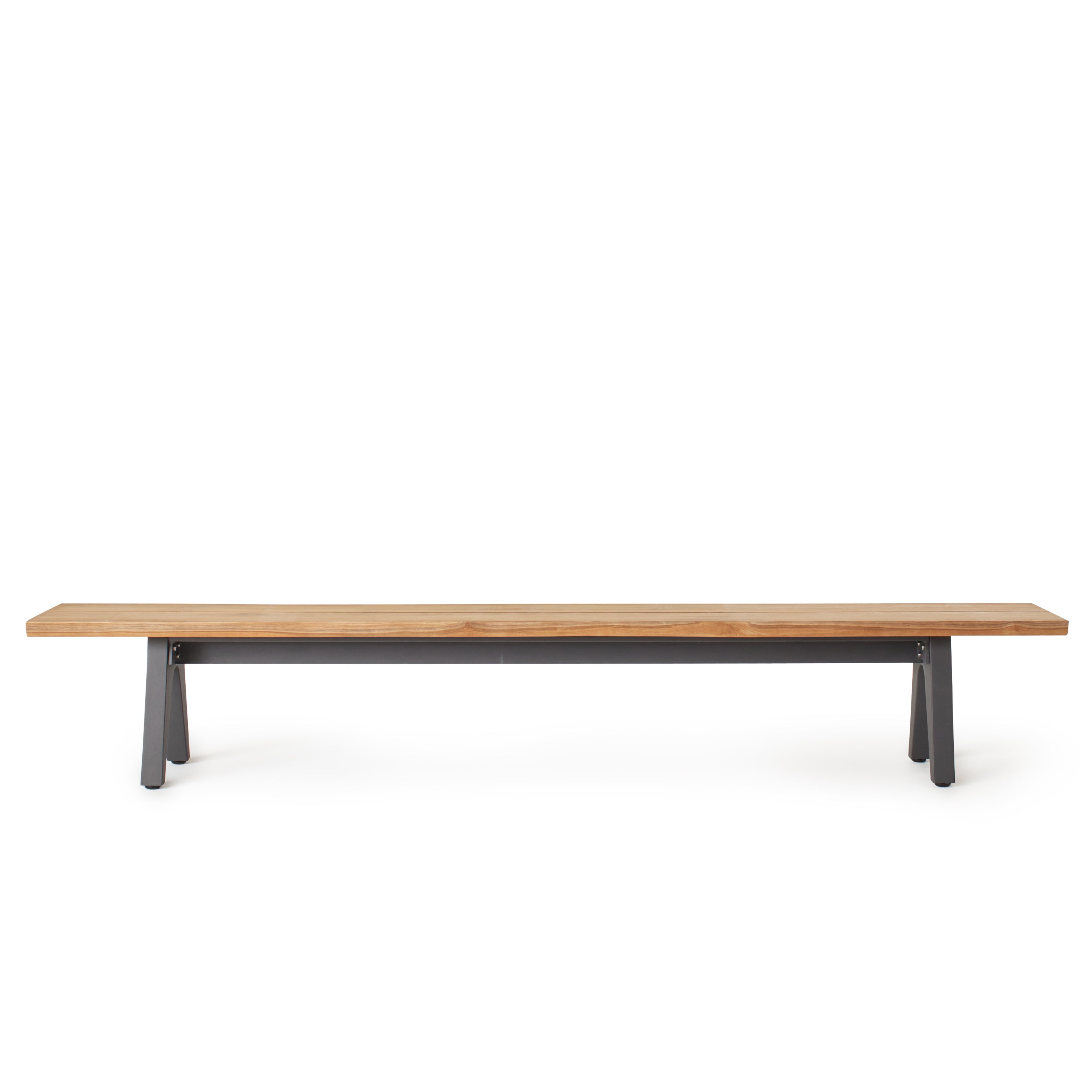 Montara 110" Live Edge Teak Bench