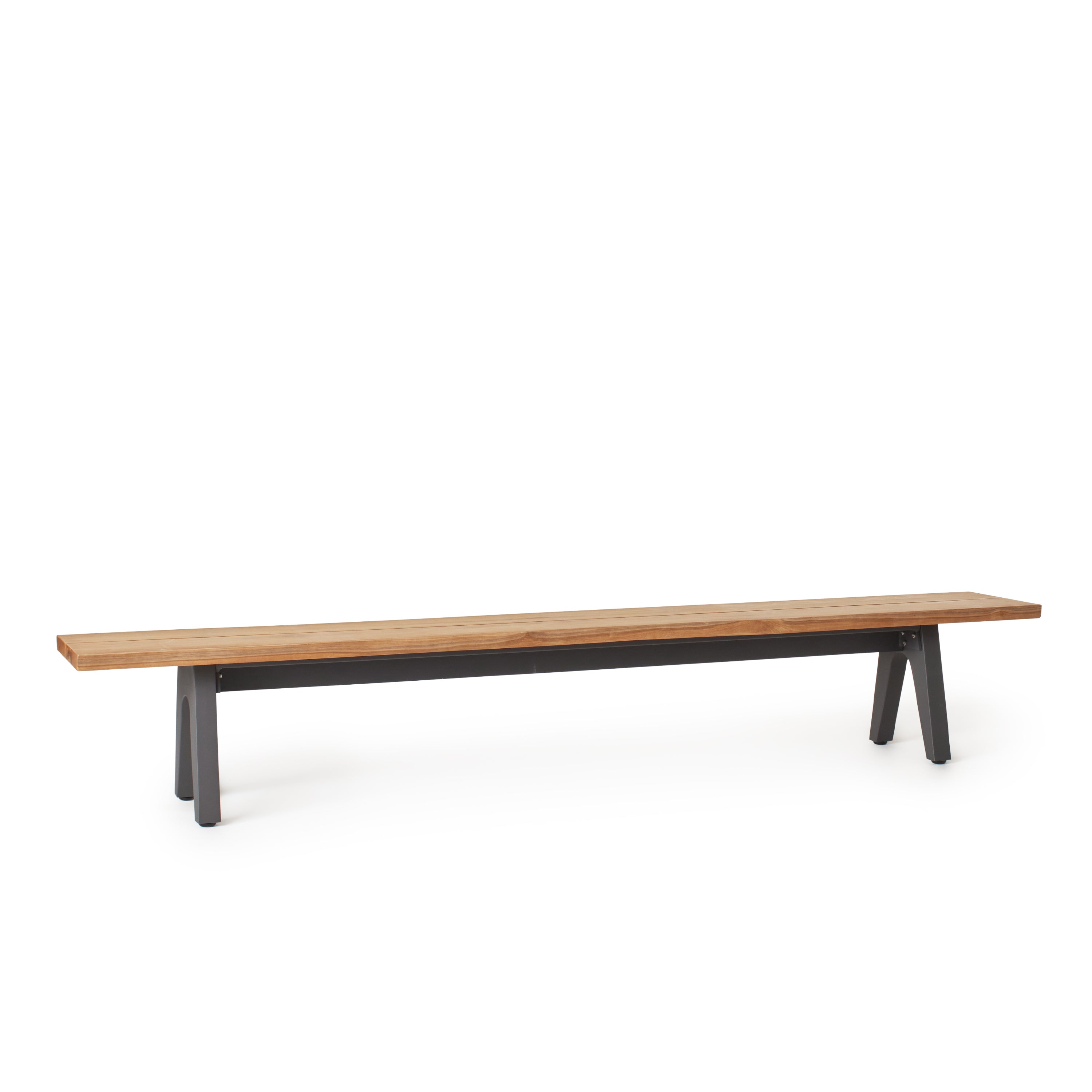 Montara 110" Live Edge Teak Bench