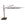 AKZ PLUS 10x13' Cantilever Umbrella - Bronze Frame & Natural Canopy