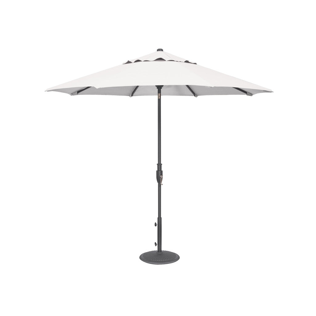 9' Anthracite Frame Market Umbrella - Glide Tilt