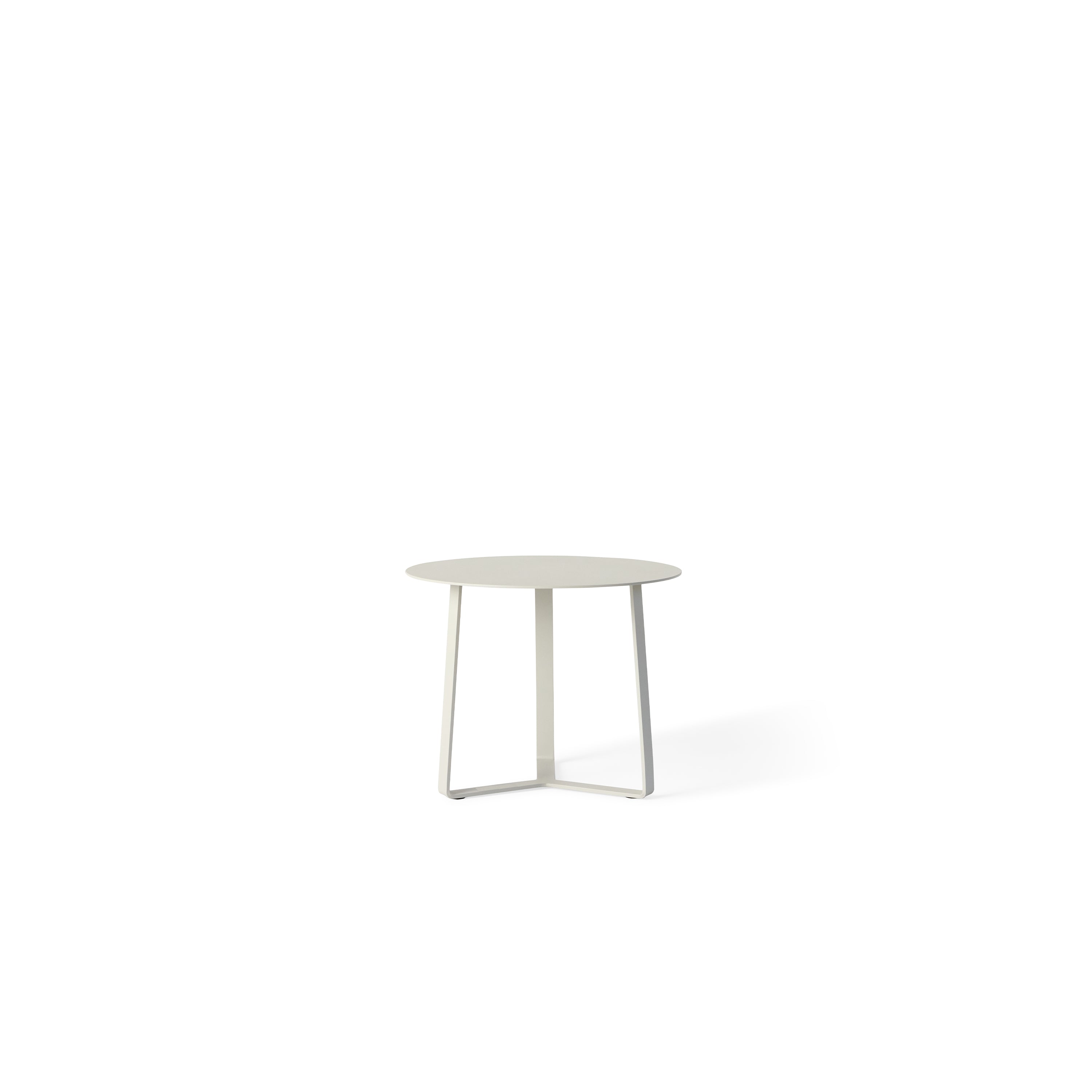 Apollo Side Table in Dune Aluminum
