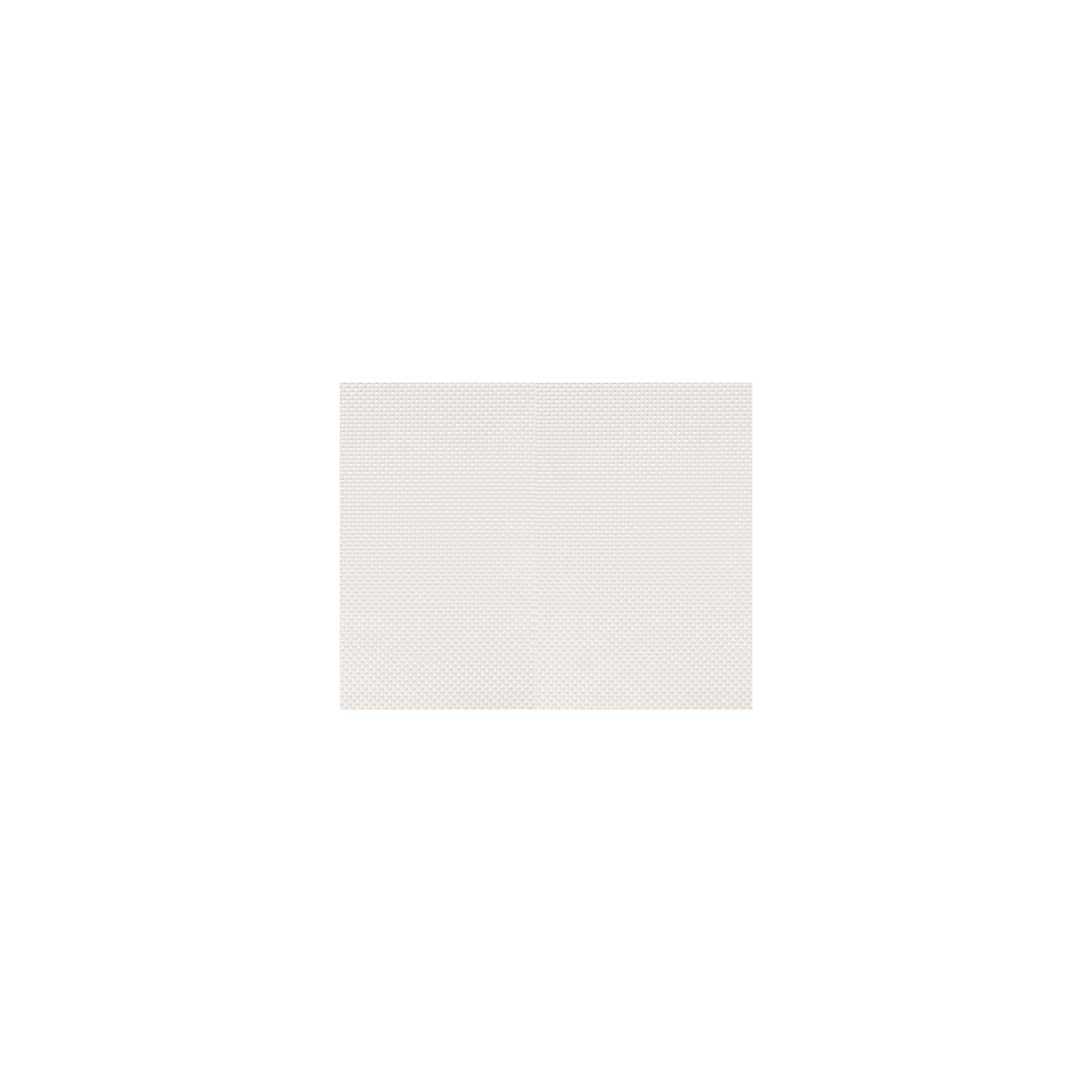 Basketweave Rectangular Placemat in White