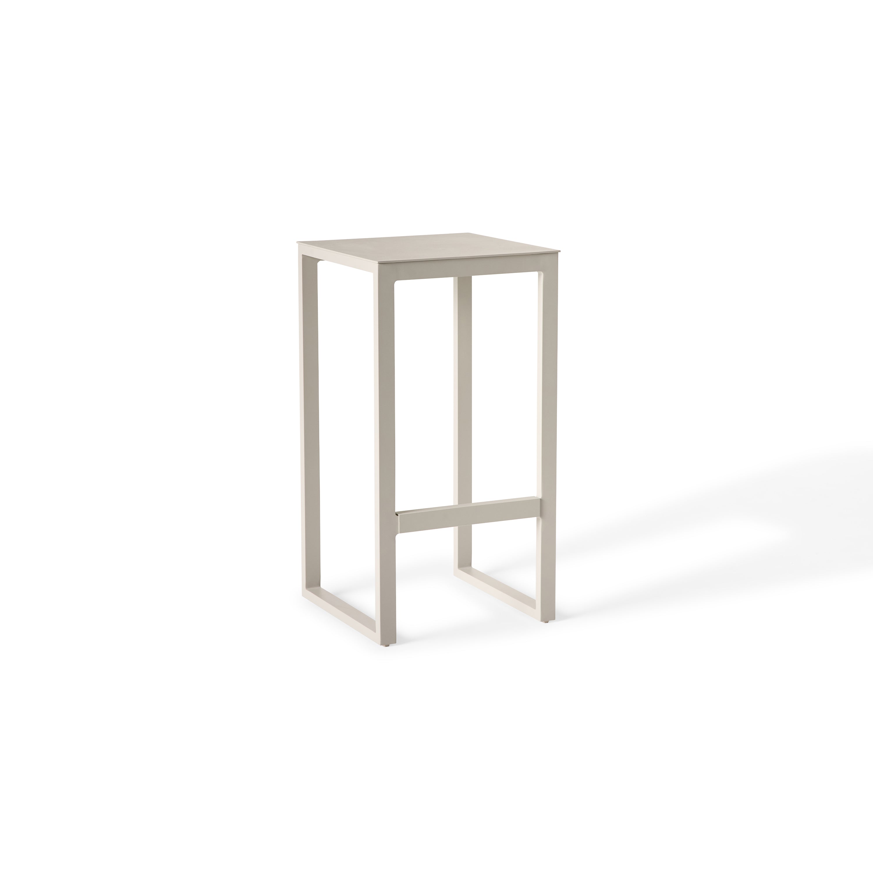 Belvedere Bar Stool in Dune Aluminum