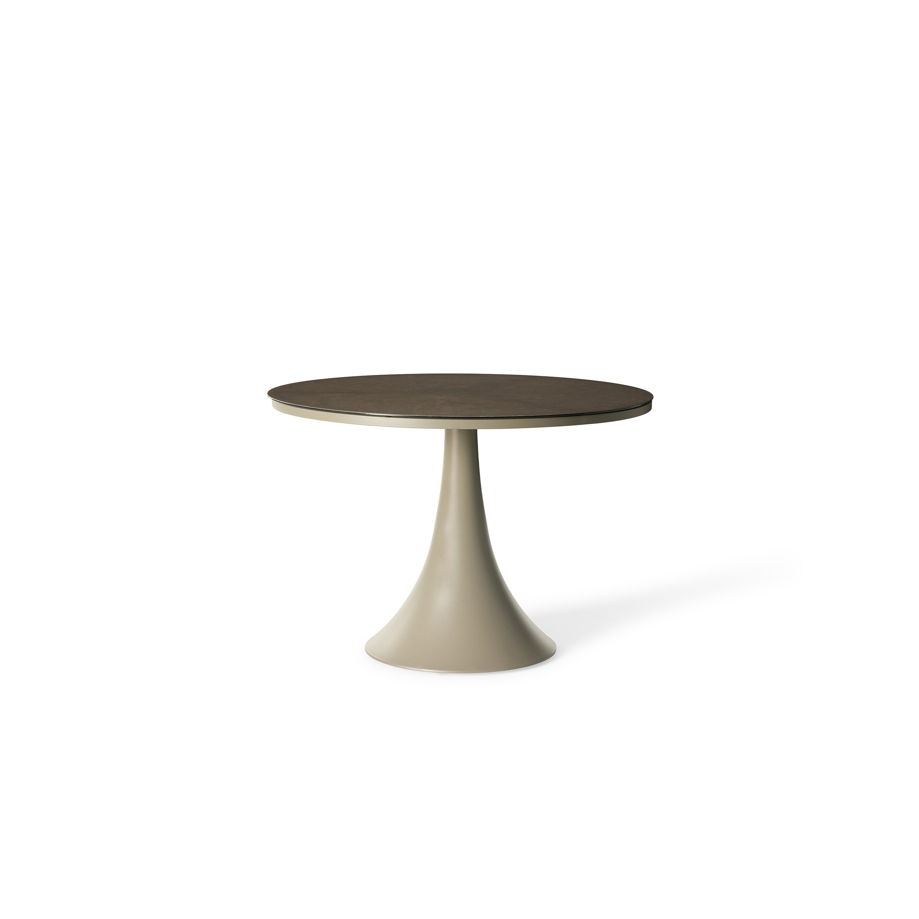 Bodega 43" Round Dining Table in Quartz Grey