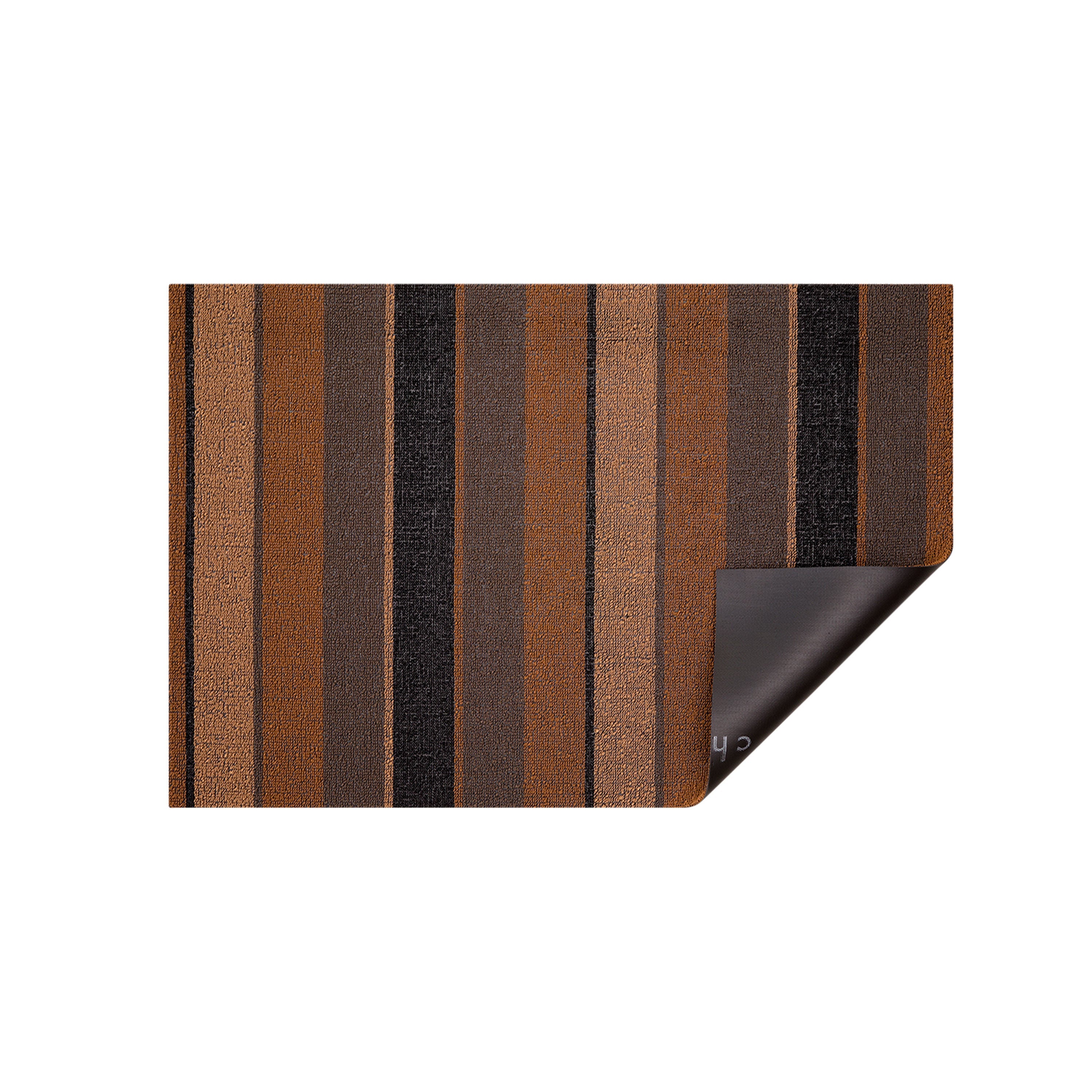 Bolt Stripe Shag Rug in Honey