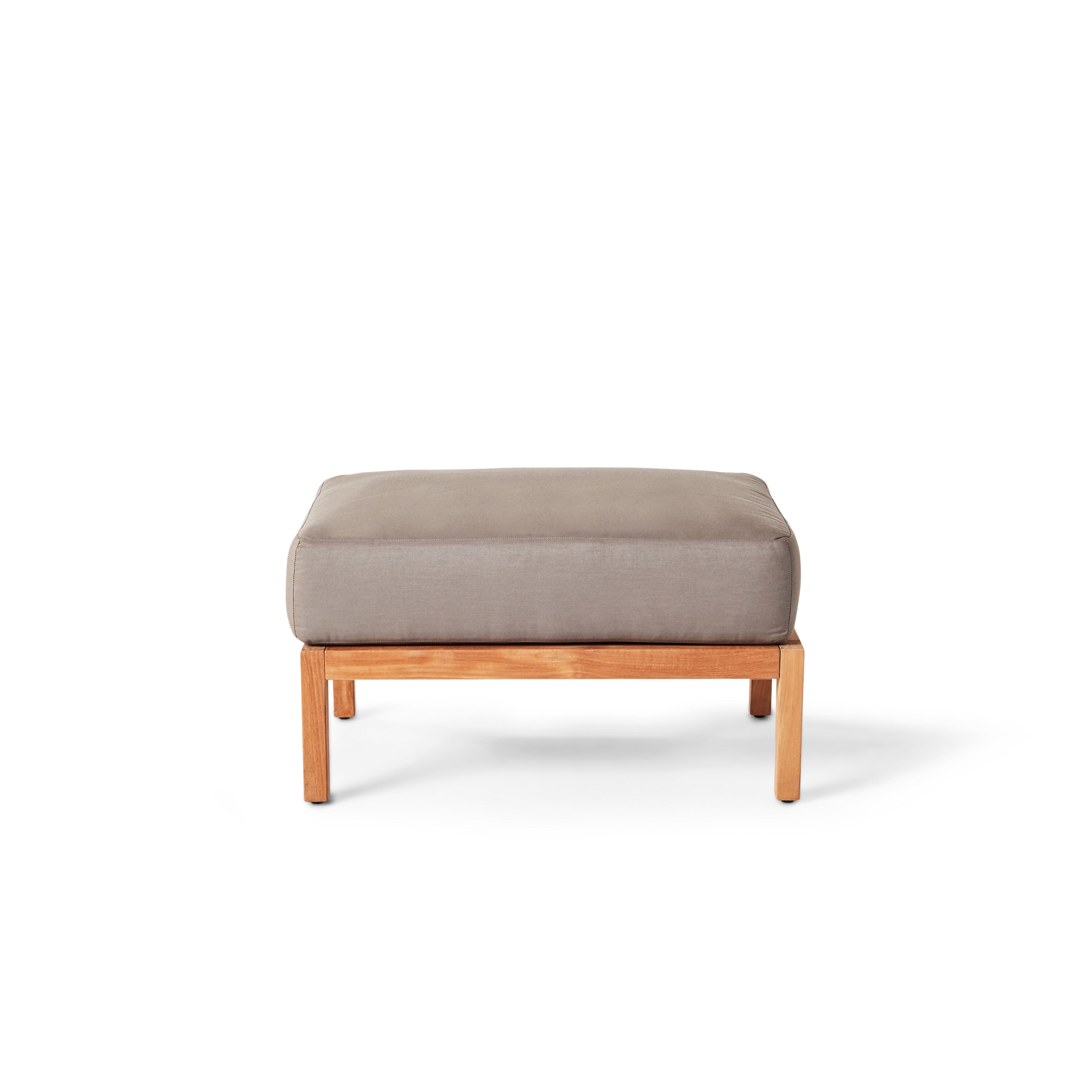 Cavallo Ottoman in Teak