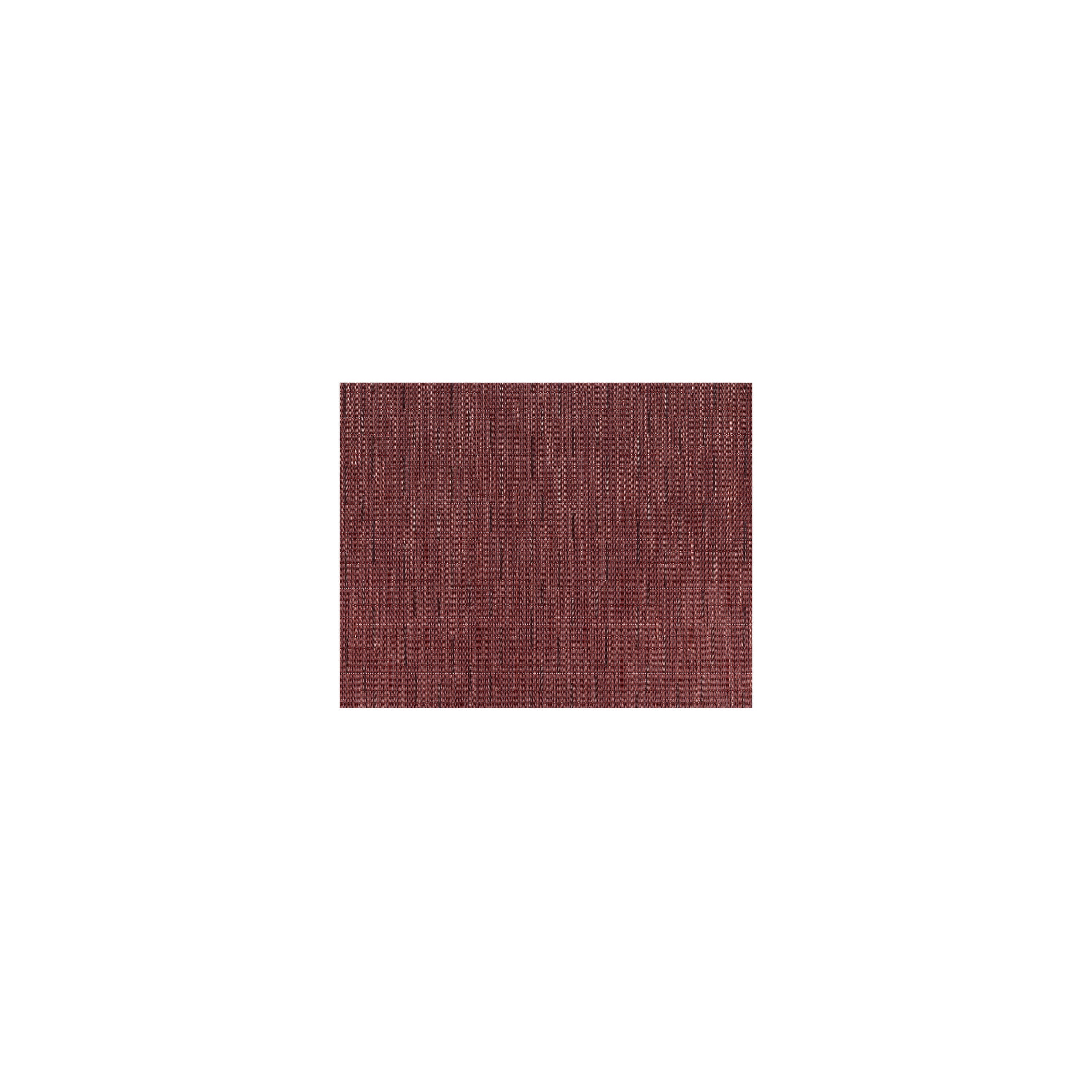 Bamboo Rectangular Placemat in Cranberry