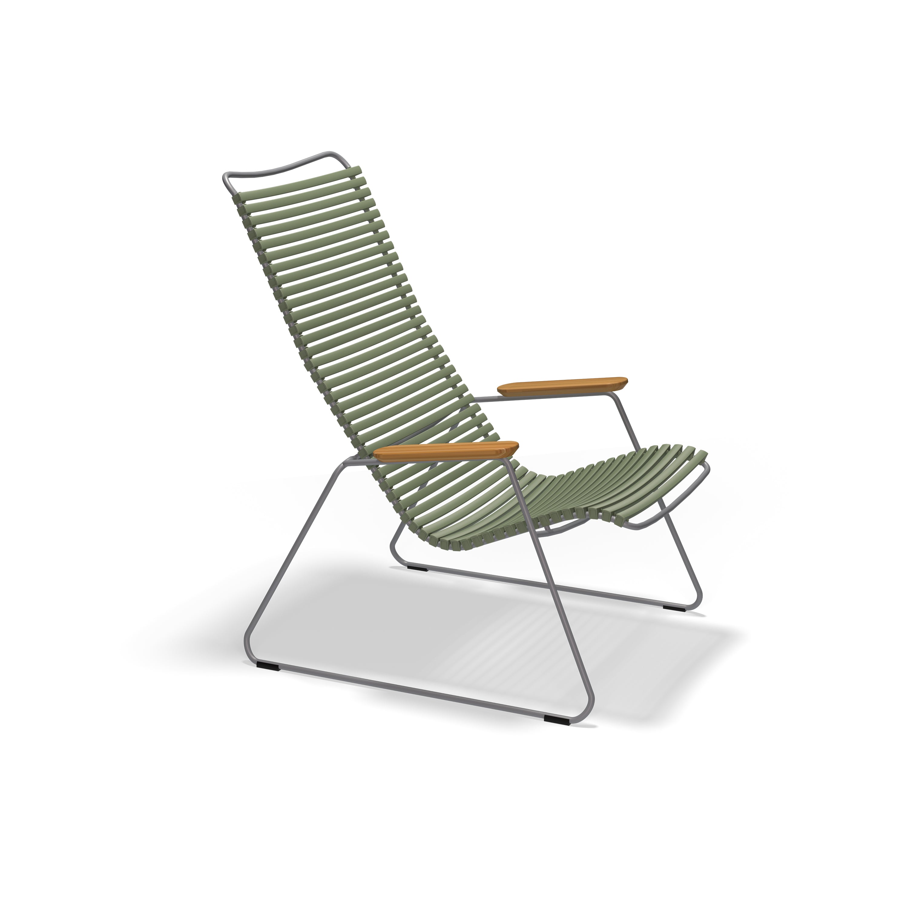 Click Lounge Chair in Olive