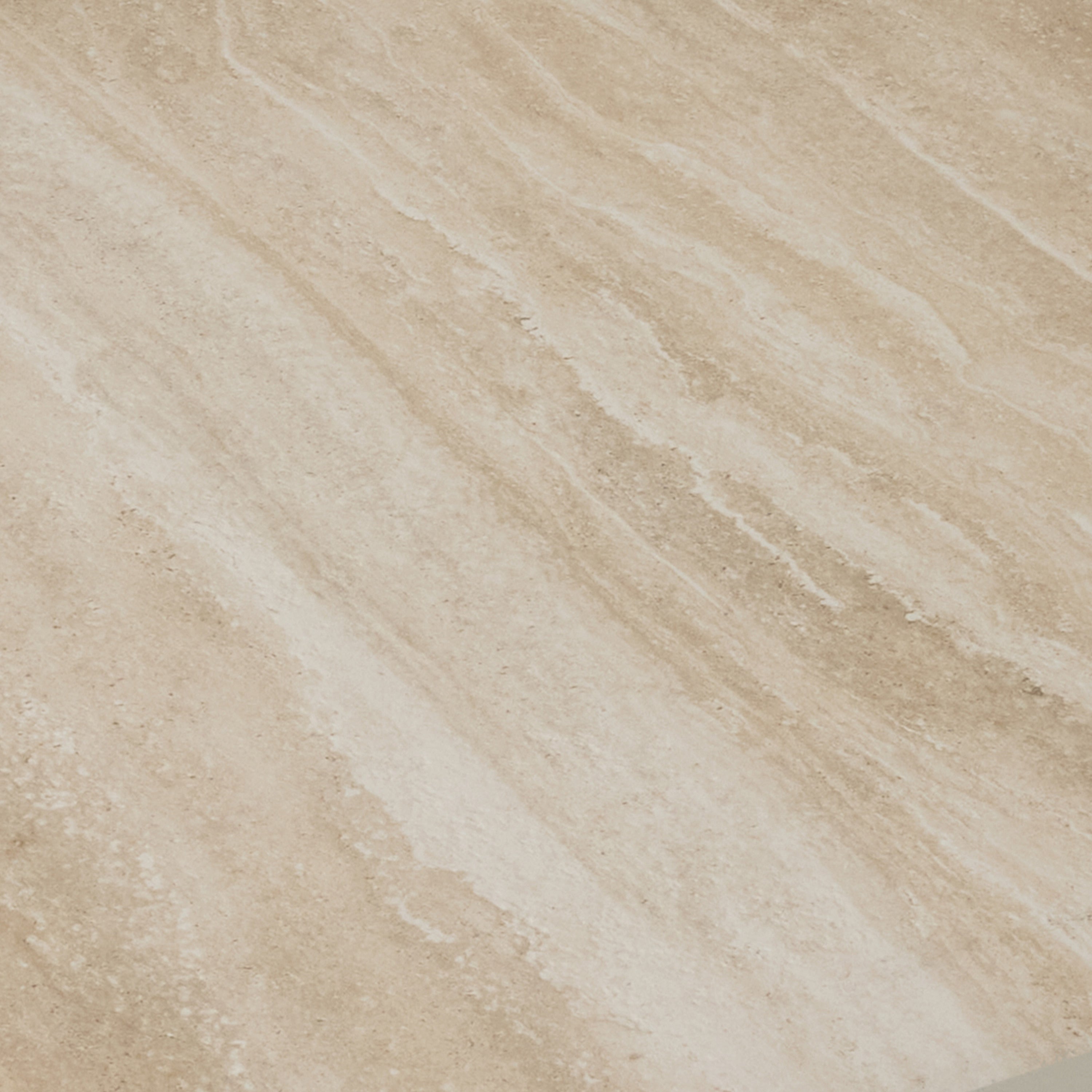 Del Mar Dining Table by Terra Outdoor Living — features an aluminum frame in 'Dune' with a ceramic top; seats up to 12 comfortably and includes a convenient extendable leaf that nests under the table when not in use, perfect for dining and entertaining. Close up of the ceramic top.