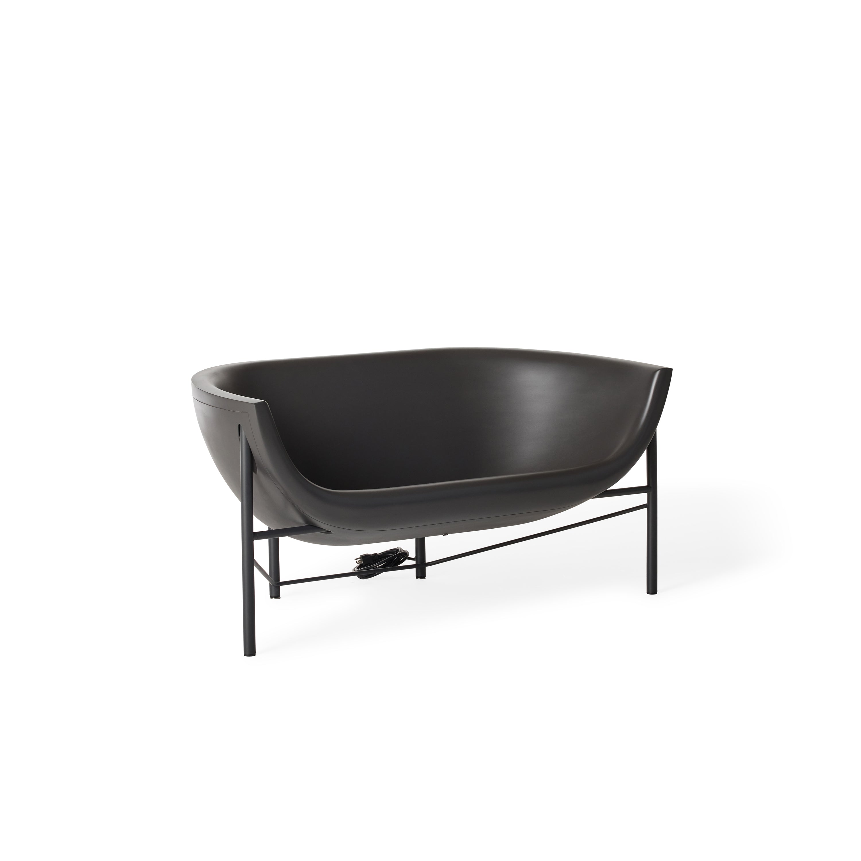 Kosmos Heated Sofa in Charcoal