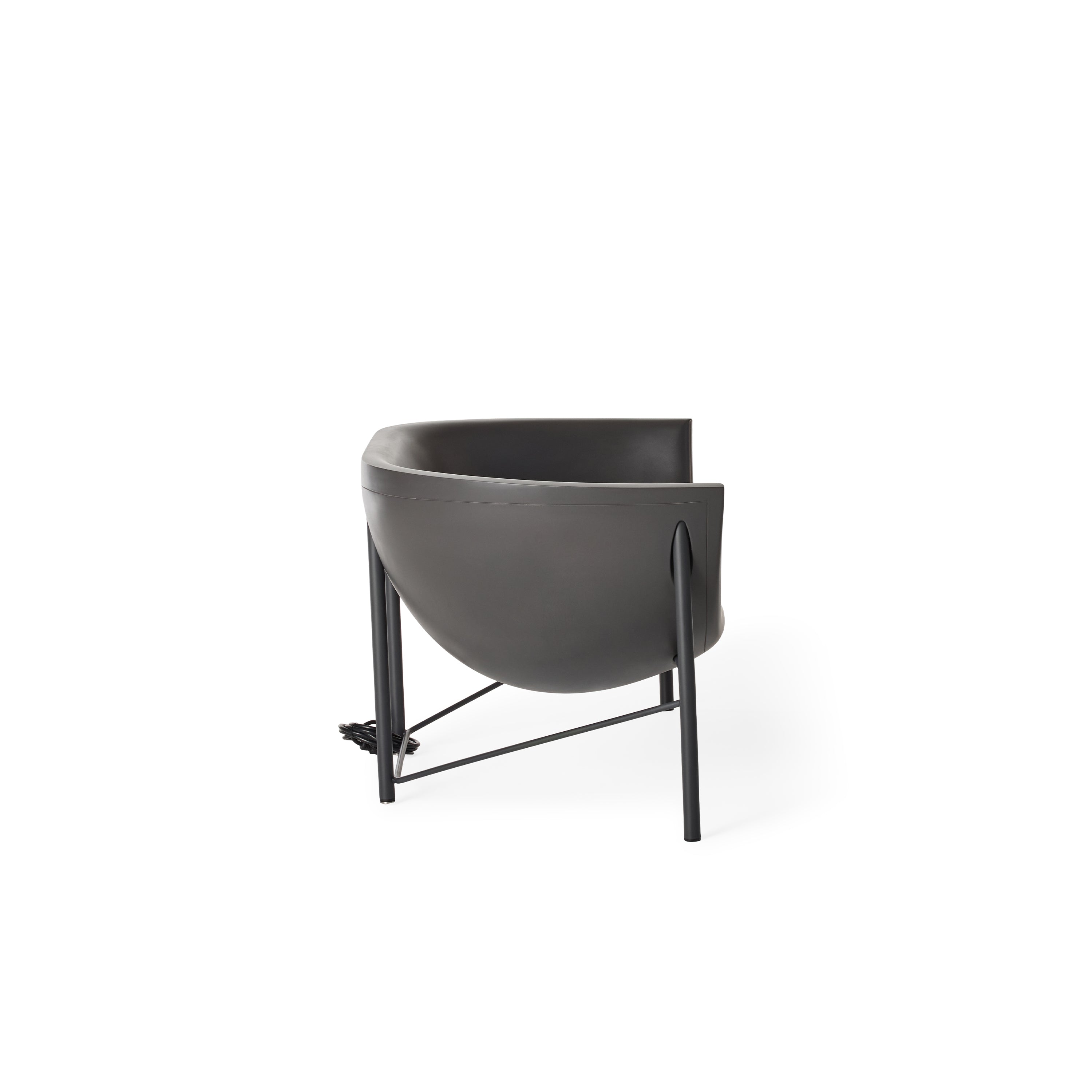 Kosmos Heated Sofa in Charcoal