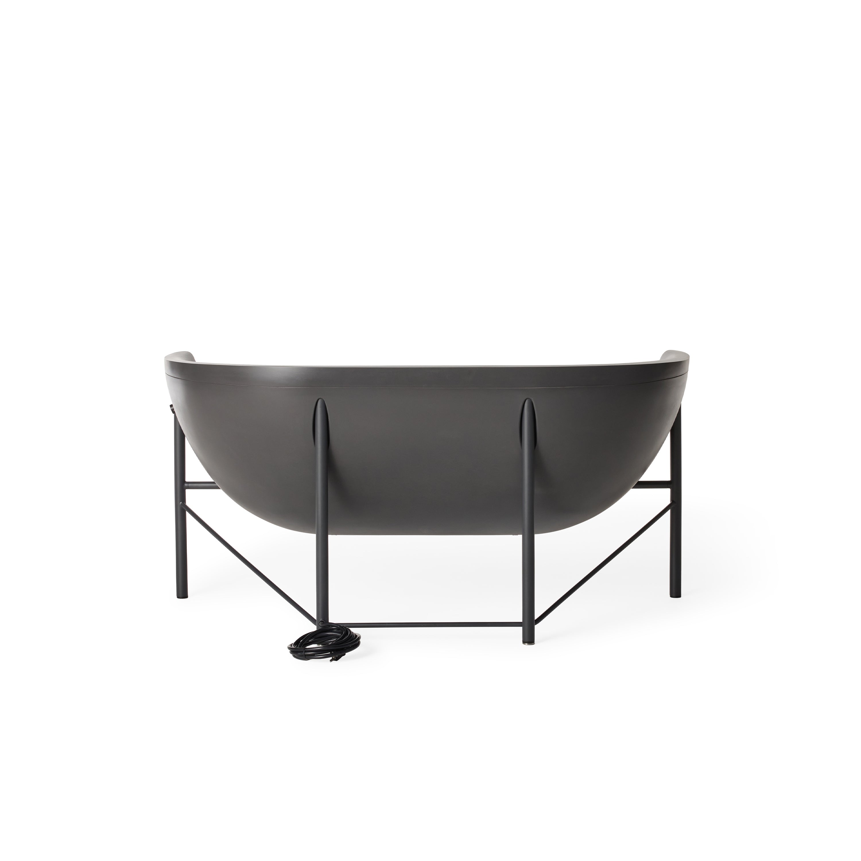 Kosmos Heated Sofa in Charcoal