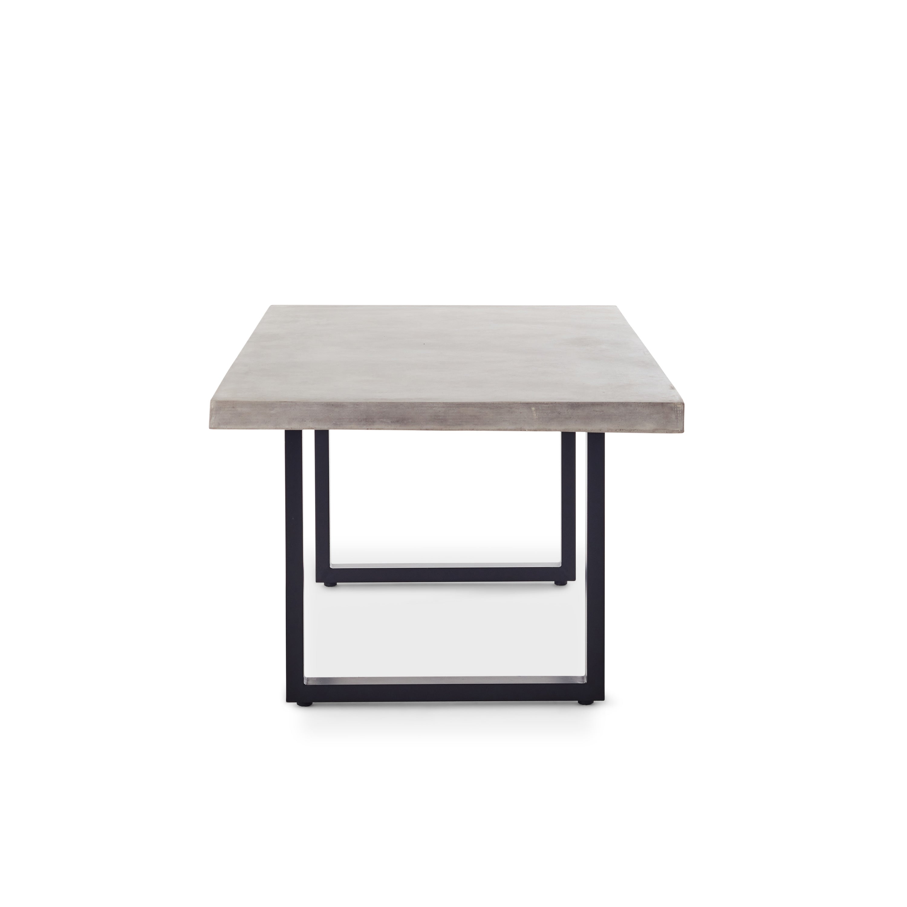 La Jolla 95" Dining Table in Charcoal