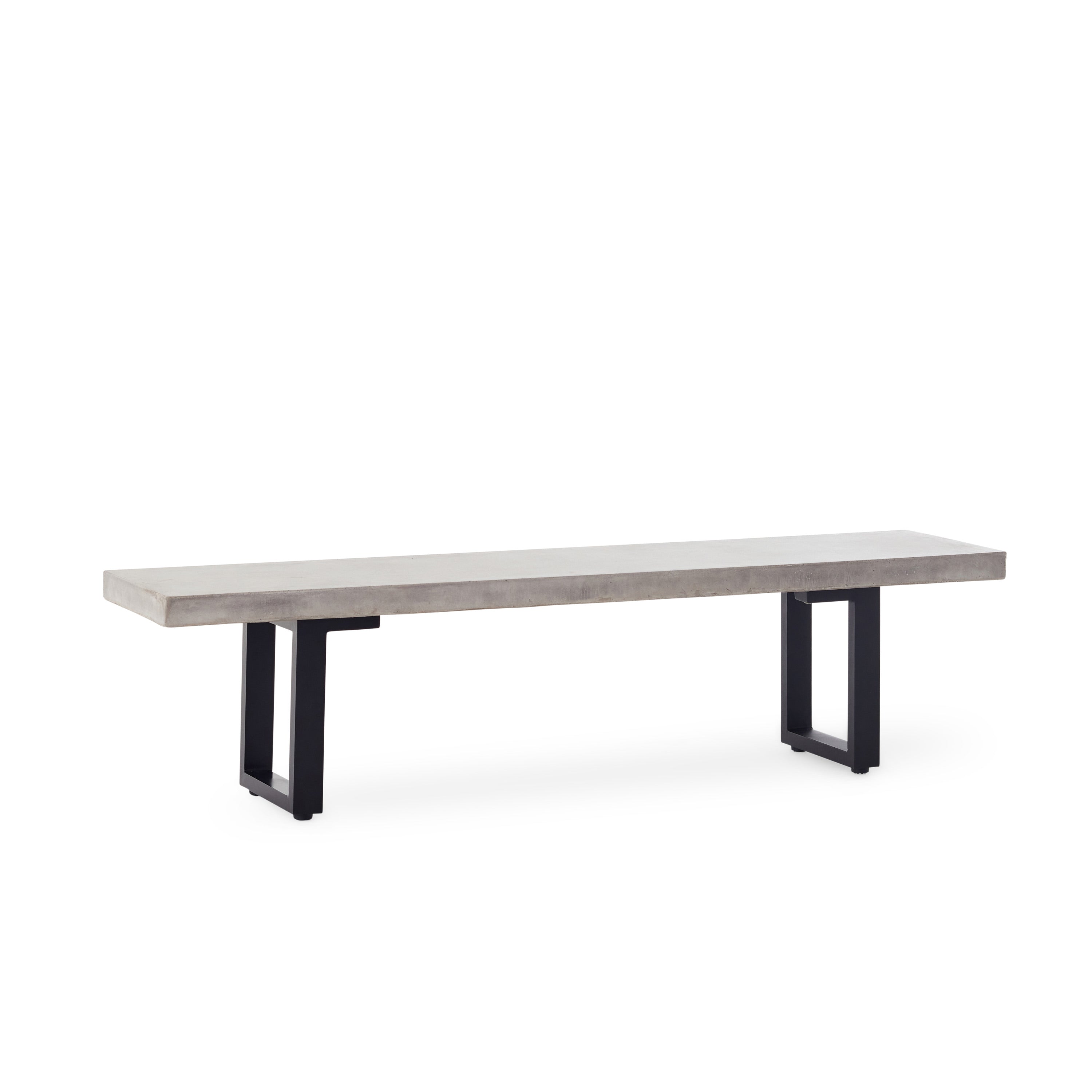 La Jolla 71" Bench in Charcoal