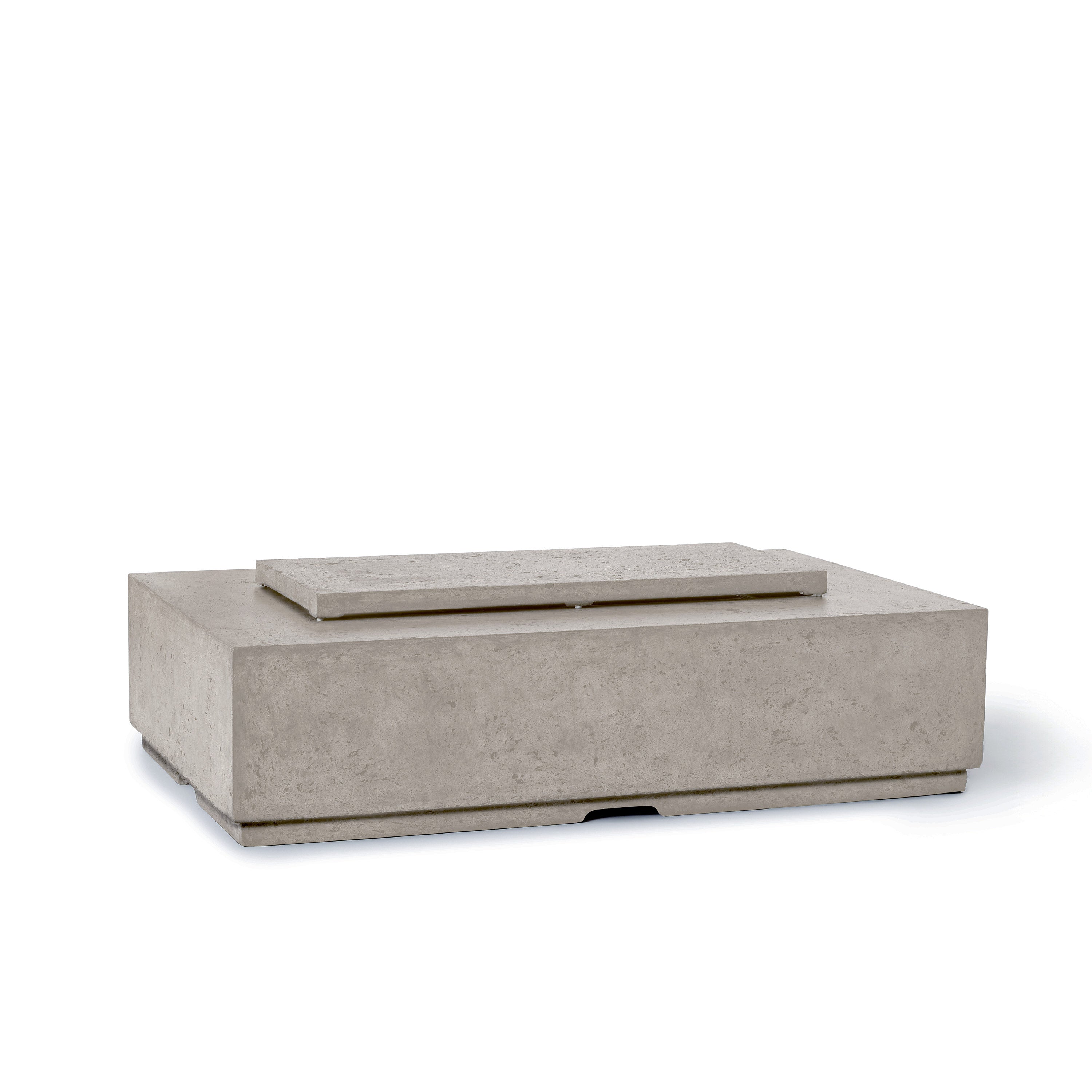 Legend 60" Rectangular Fire Table in Light Basalt (Natural Gas)