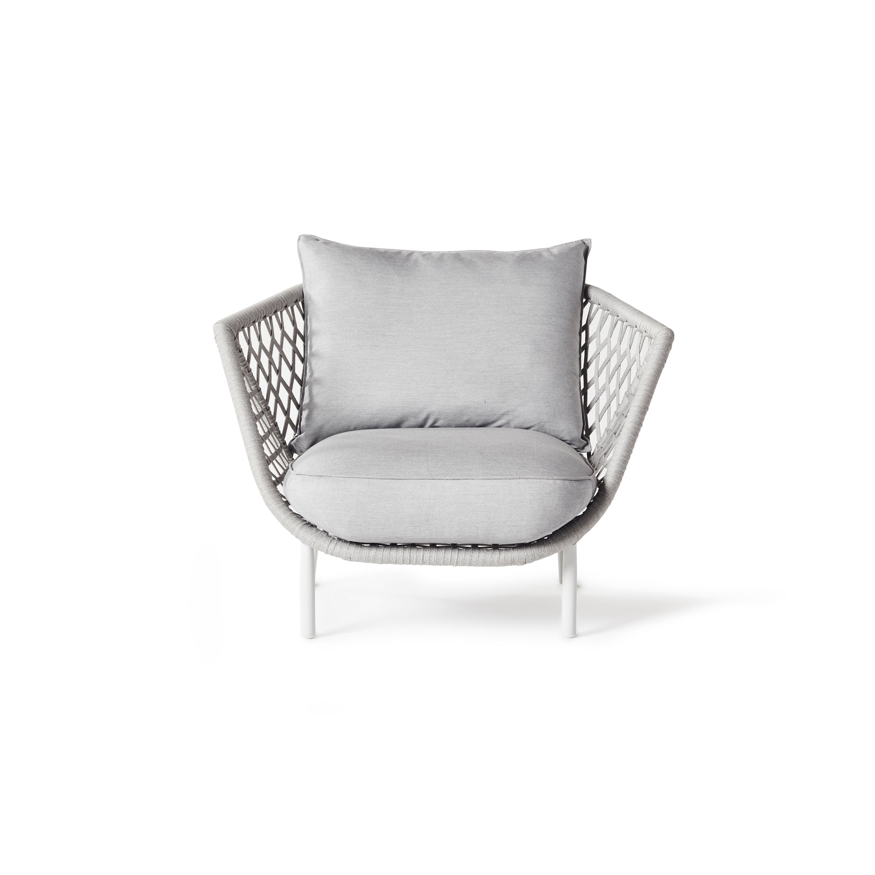 Lisbon Lounge Chair in White