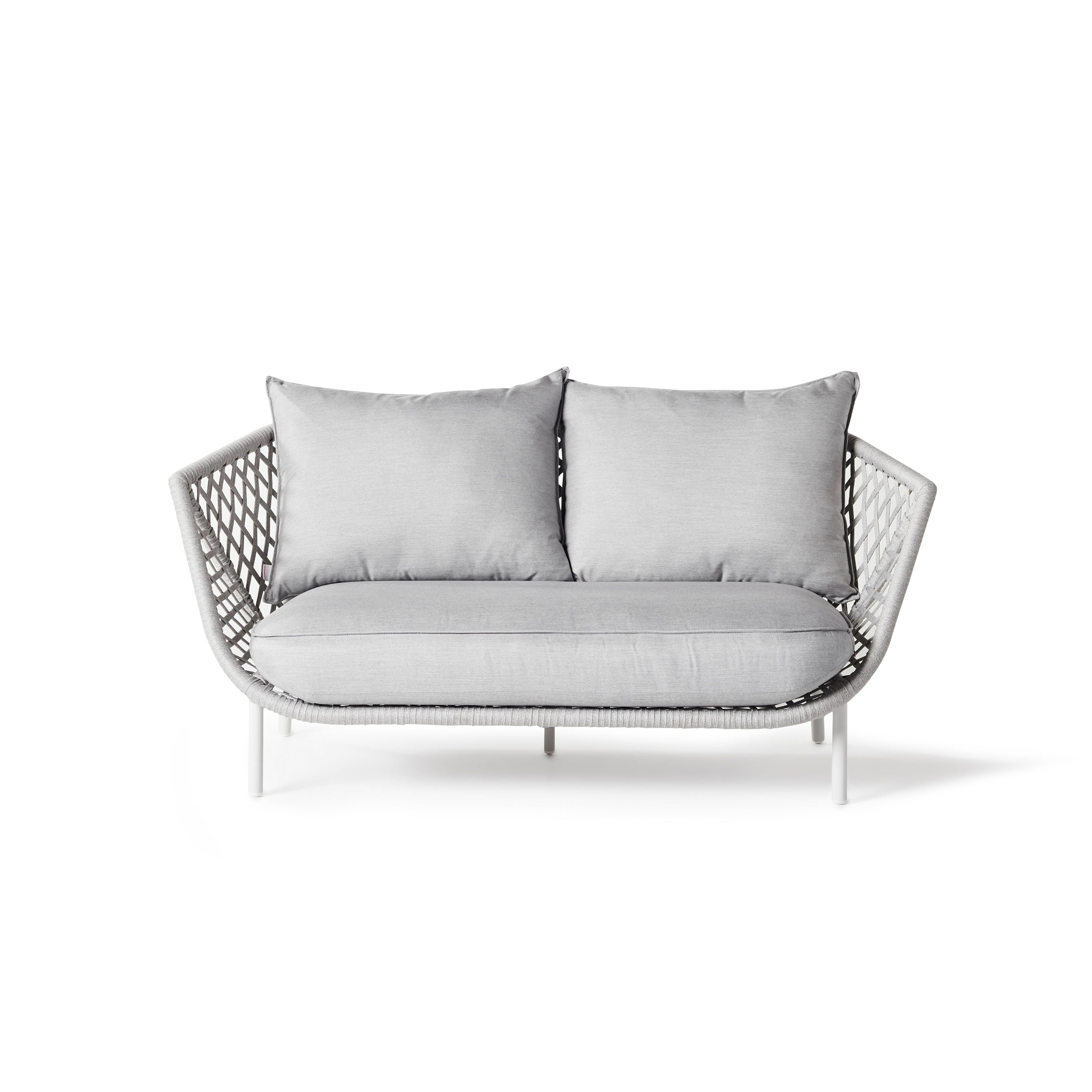 Lisbon Loveseat in White