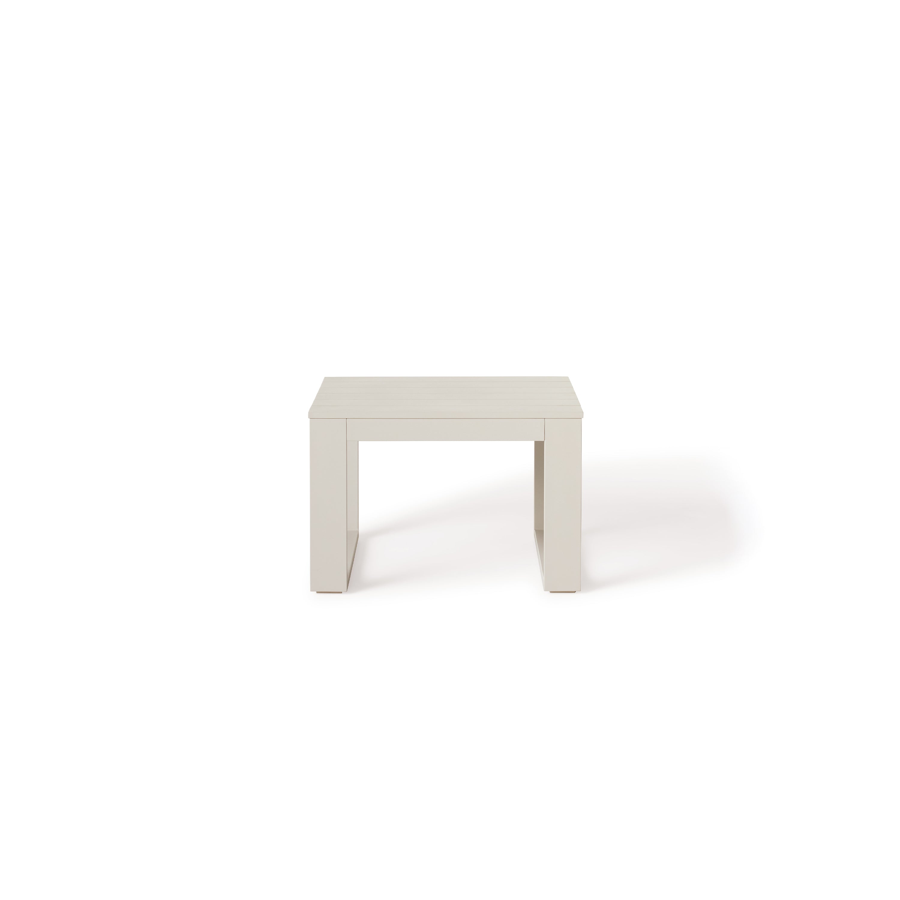 Nicasio Side Table in Dune Aluminum