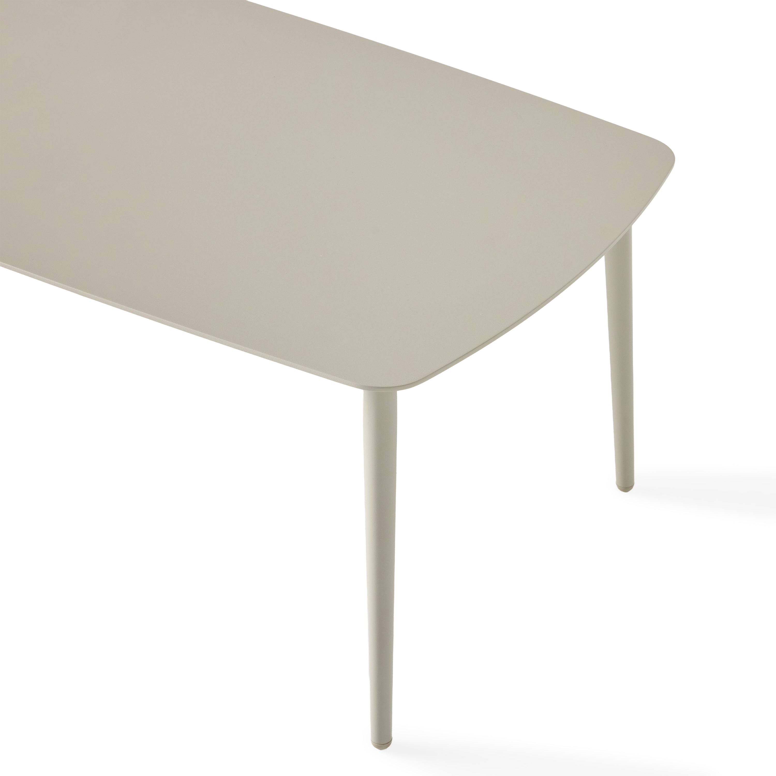 Olema Coffee Table in Dune Aluminum