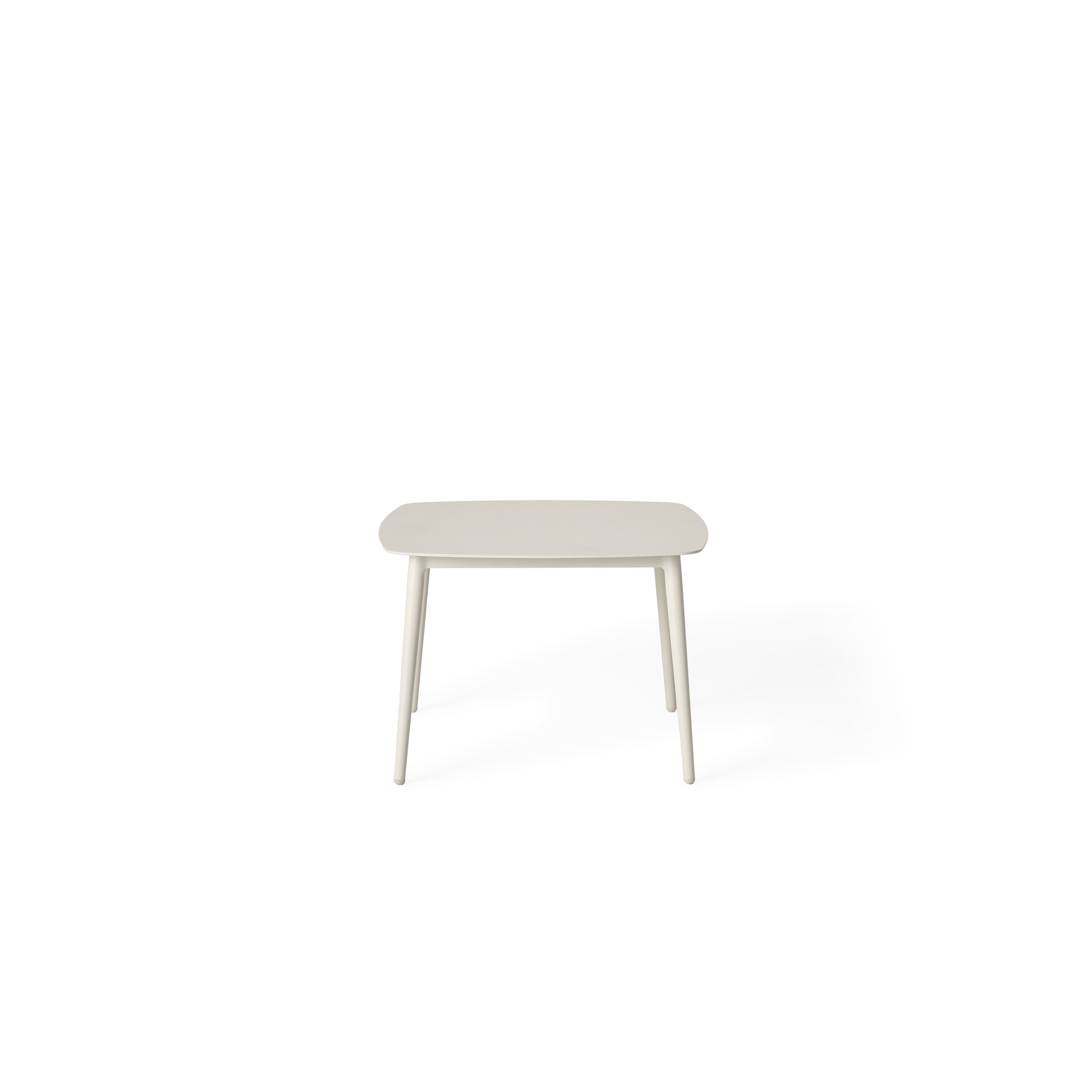 Olema Side Table in Dune Aluminum
