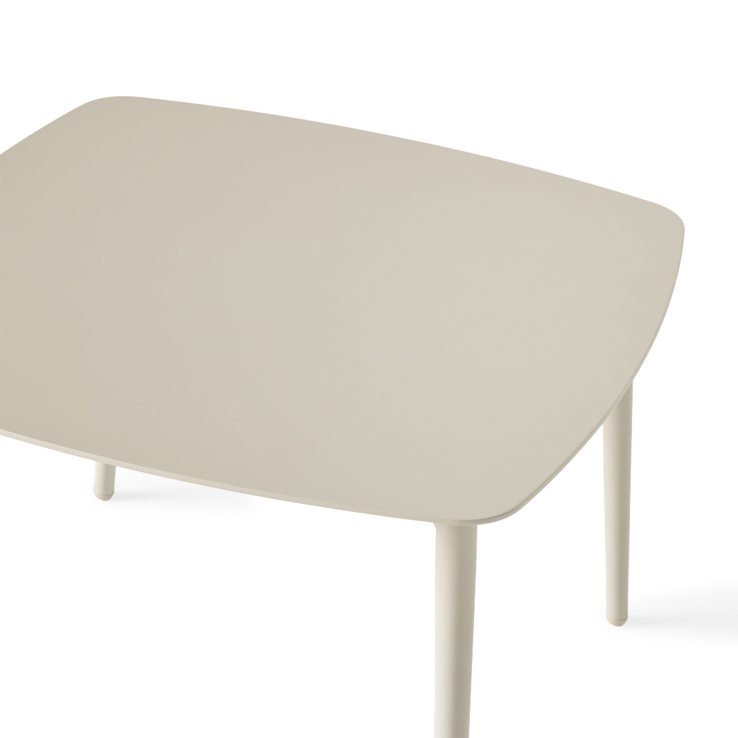 Olema Side Table in Dune Aluminum