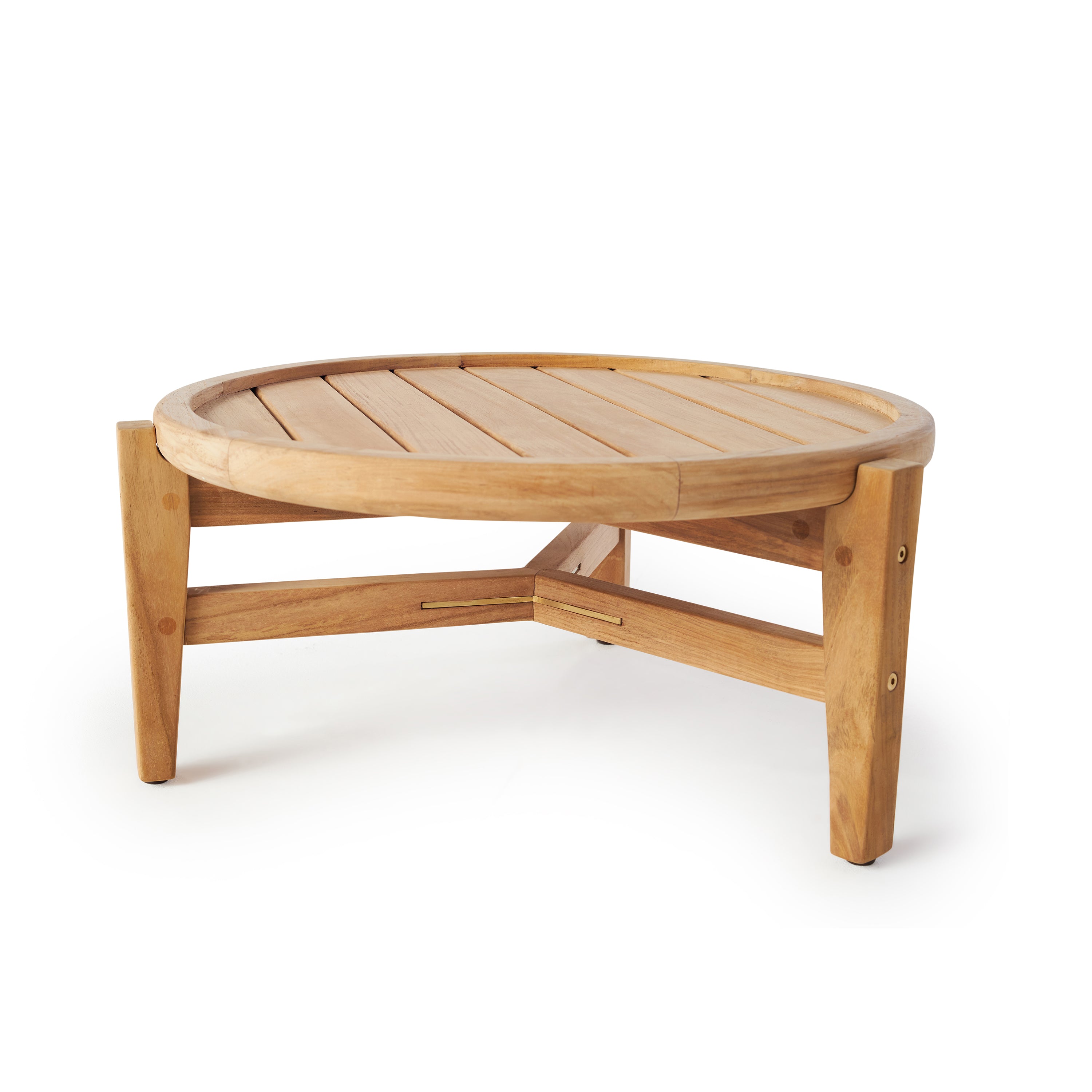 Redondo 24" Coffee Table in Teak