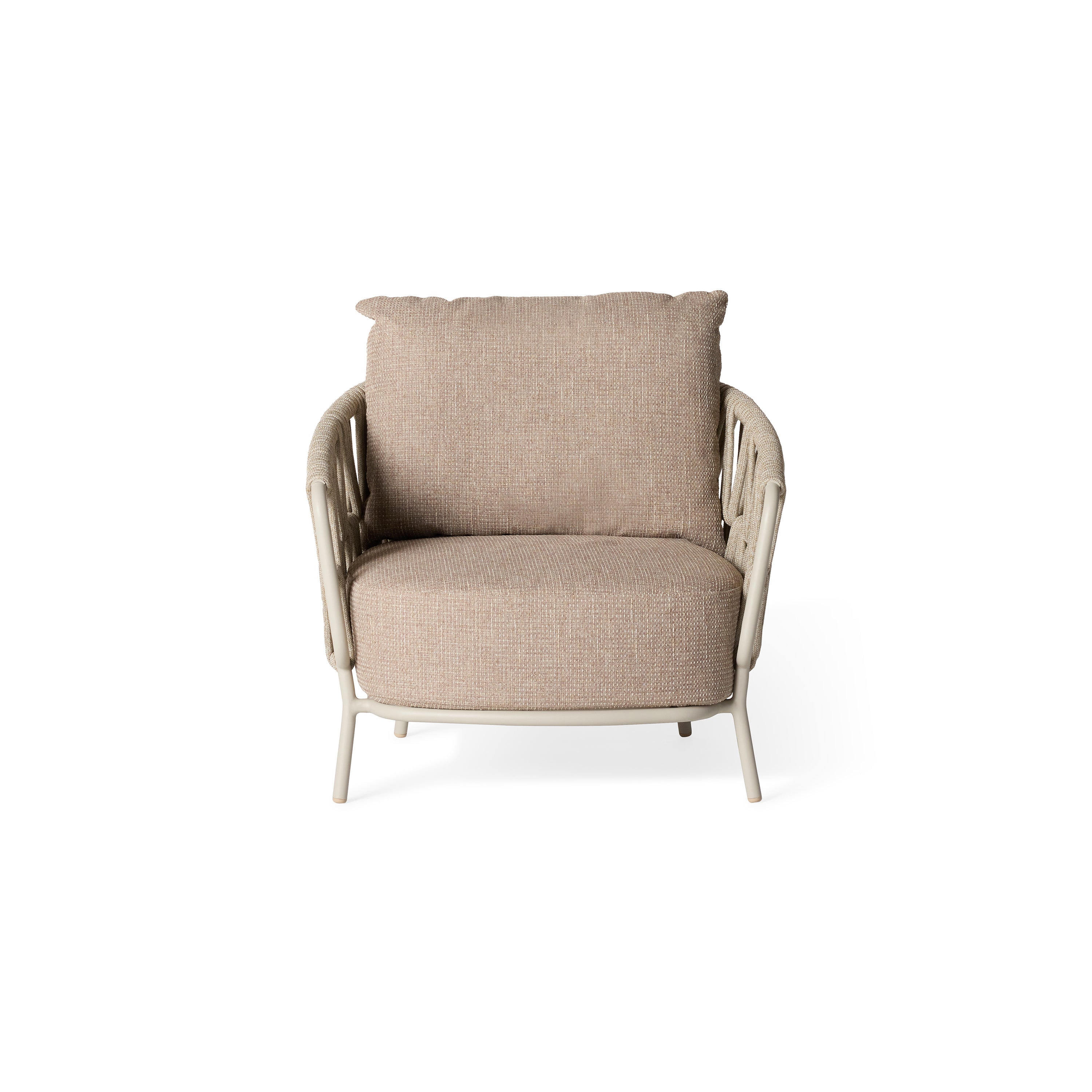 Silverado Lounge Chair in Dune Aluminum