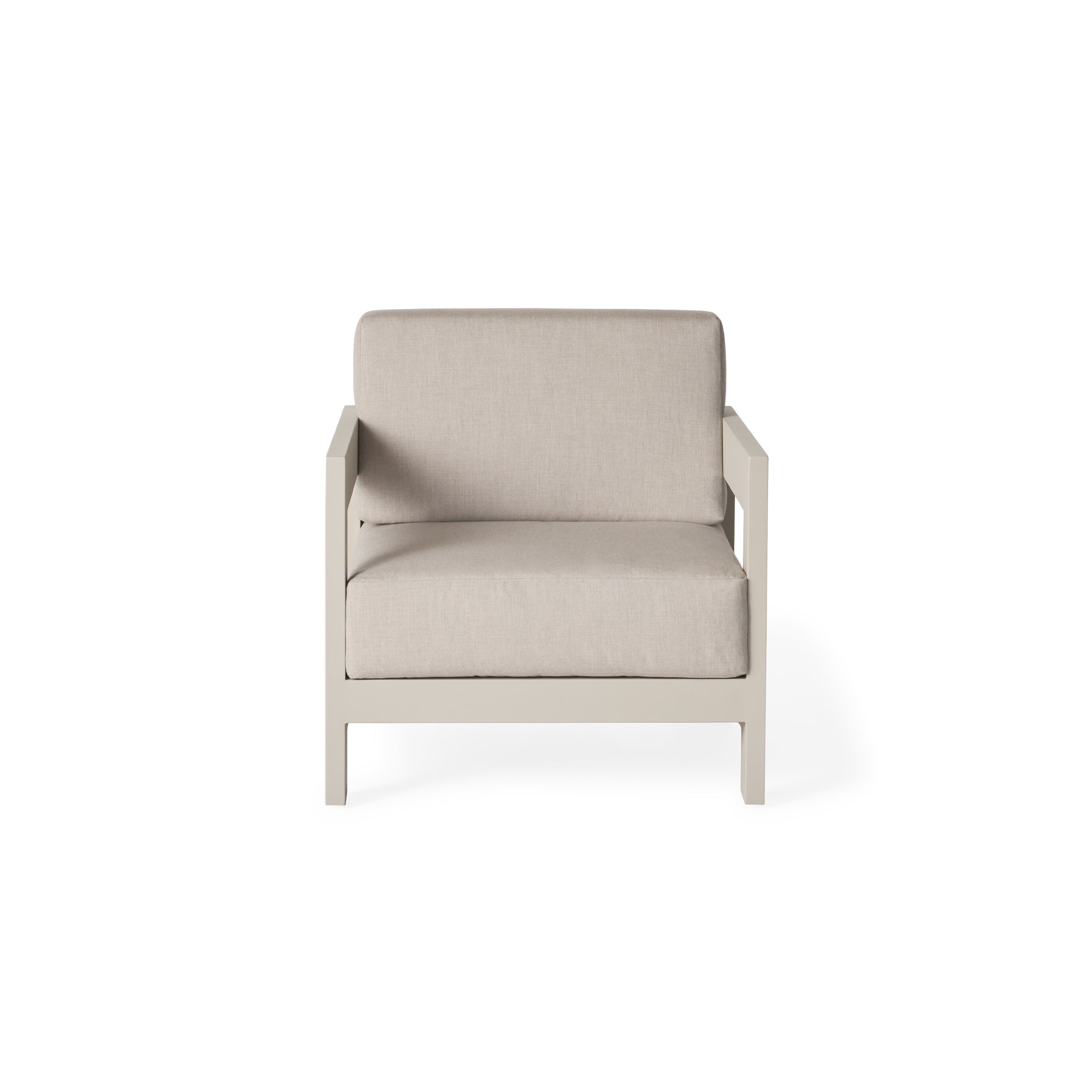 Tiburon Lounge Chair in Dune Aluminum