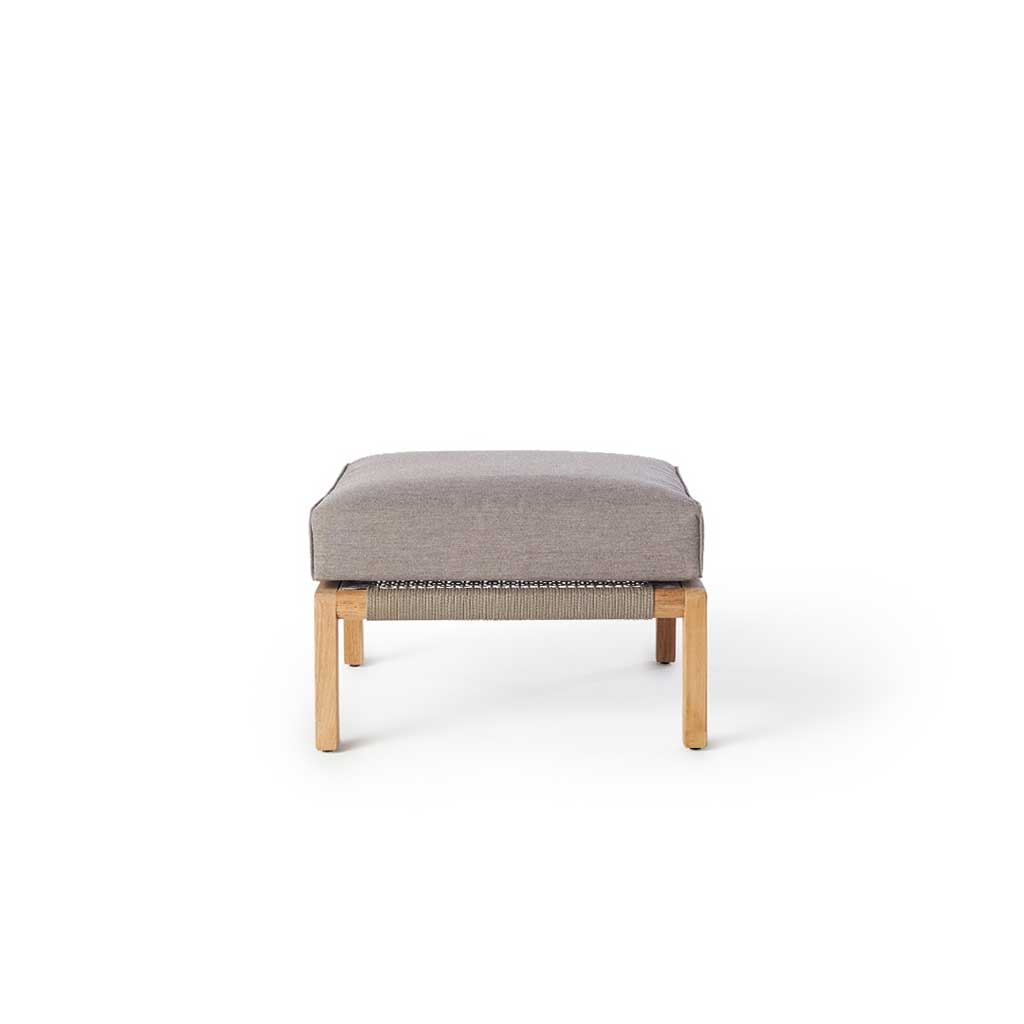Monte Rio Ottoman in Teak