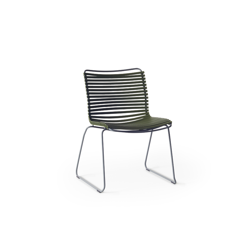 Click Dining Side Chair in Olive