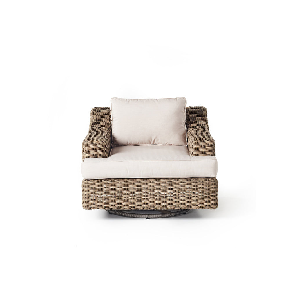 Carmel Swivel Lounge Chair in Natural