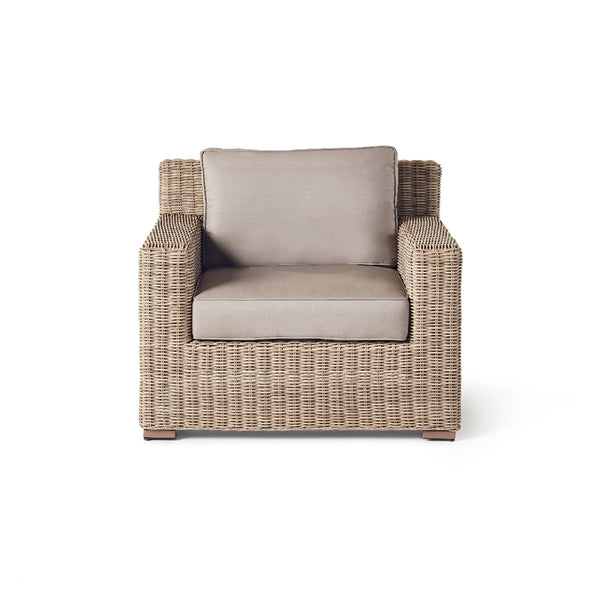 Sausalito Lounge Chair in Natural Wicker