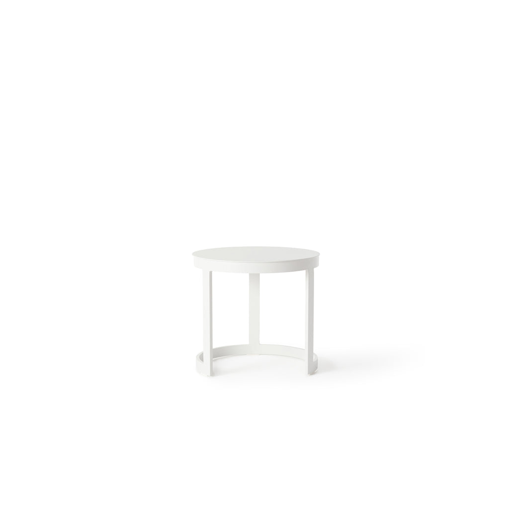 Ventura 18" Side Table in White