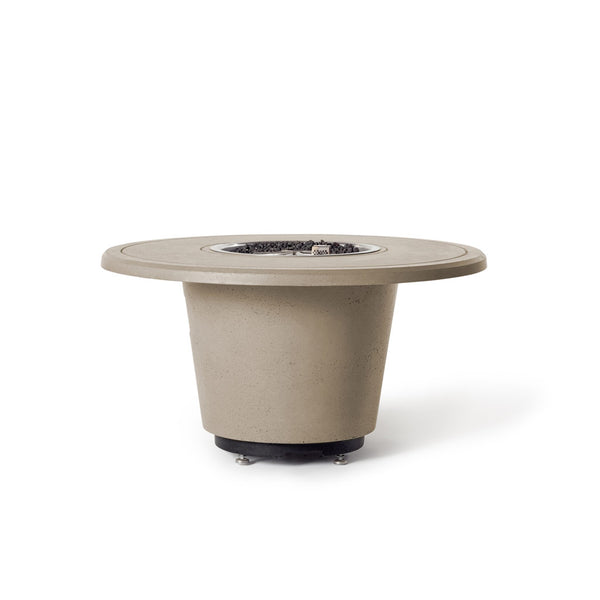 Indio Round Fire Table in Smoke