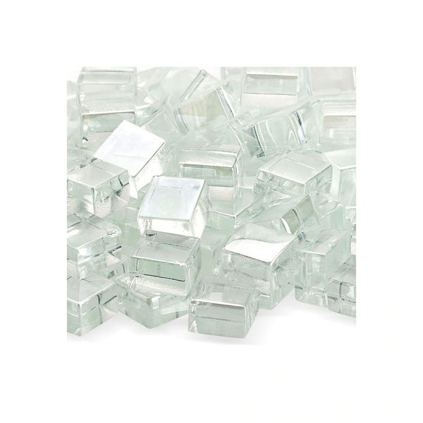 Cubed Starfire Luster Fire Glass (10 lbs)