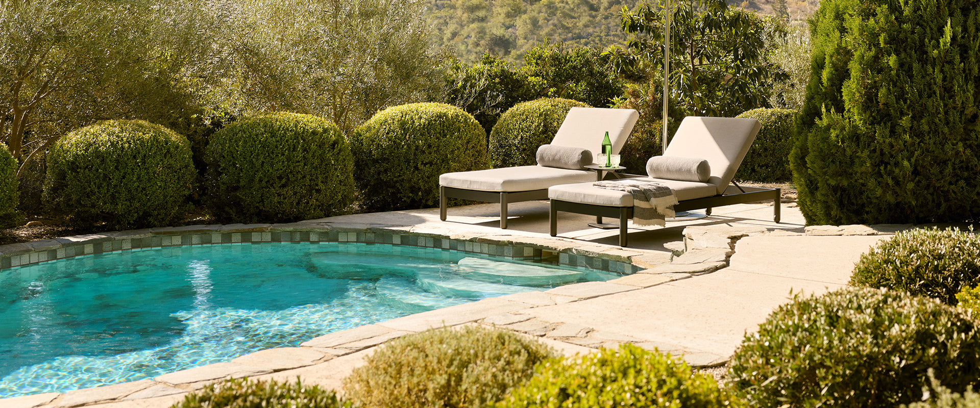 Poolside