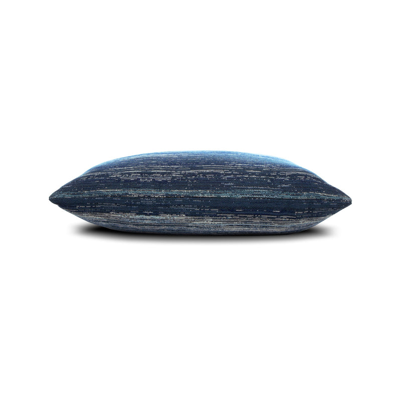 Textured Indigo Pillow