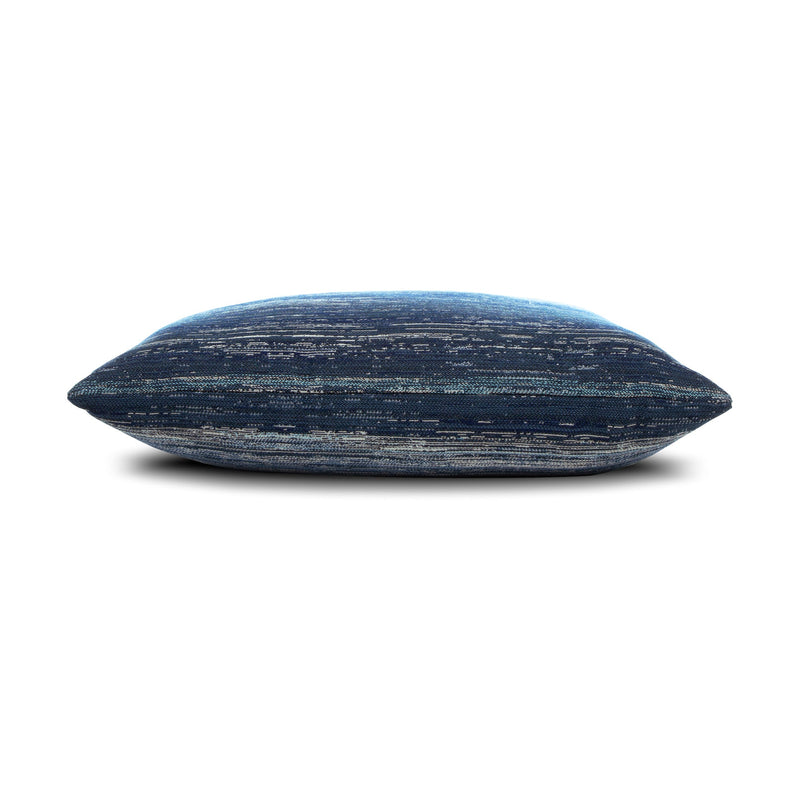 Textured Indigo Pillow