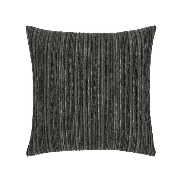 Luxe Stripe Charcoal Pillow